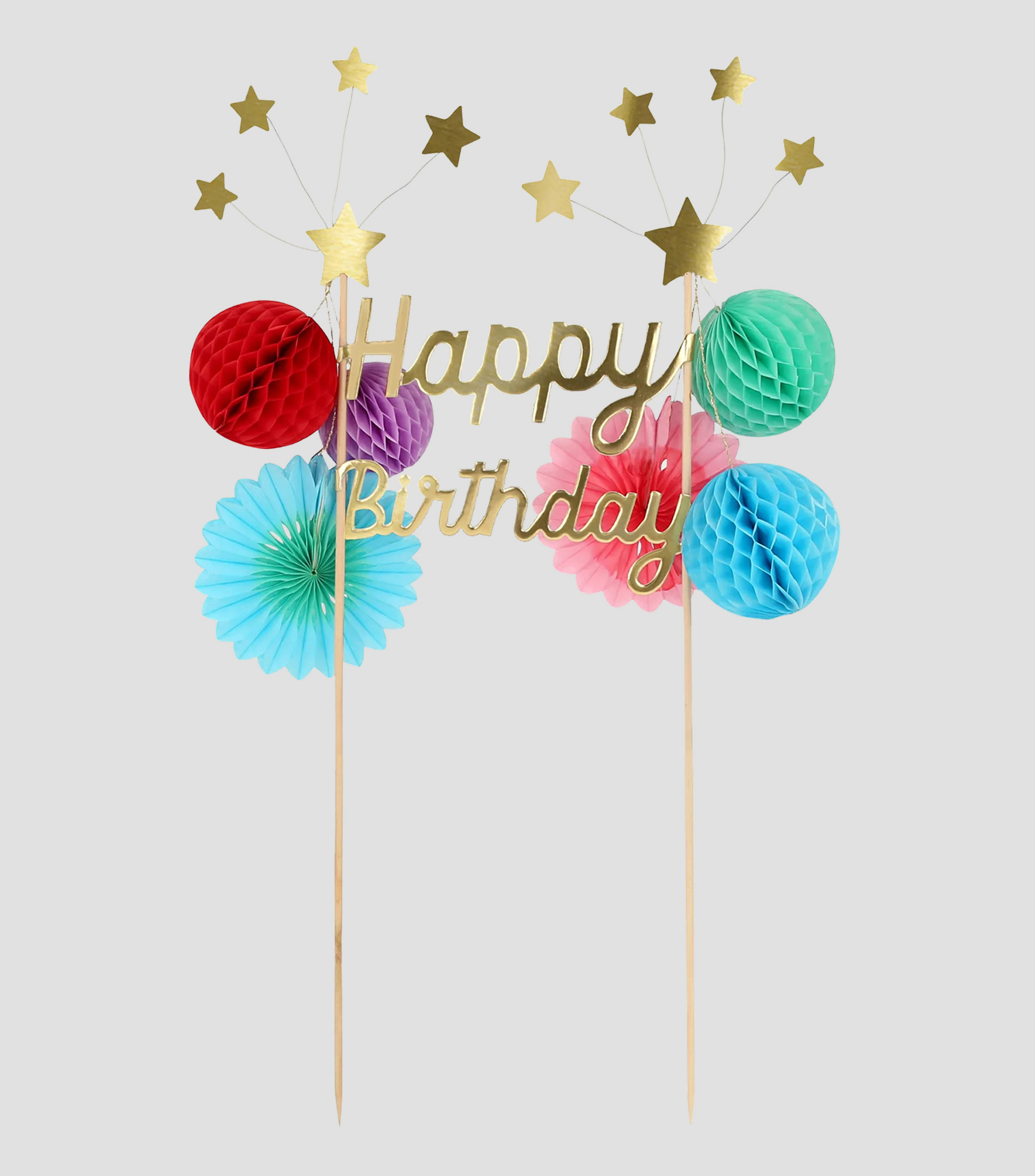 Adorno para Pastel Happy Birthday
