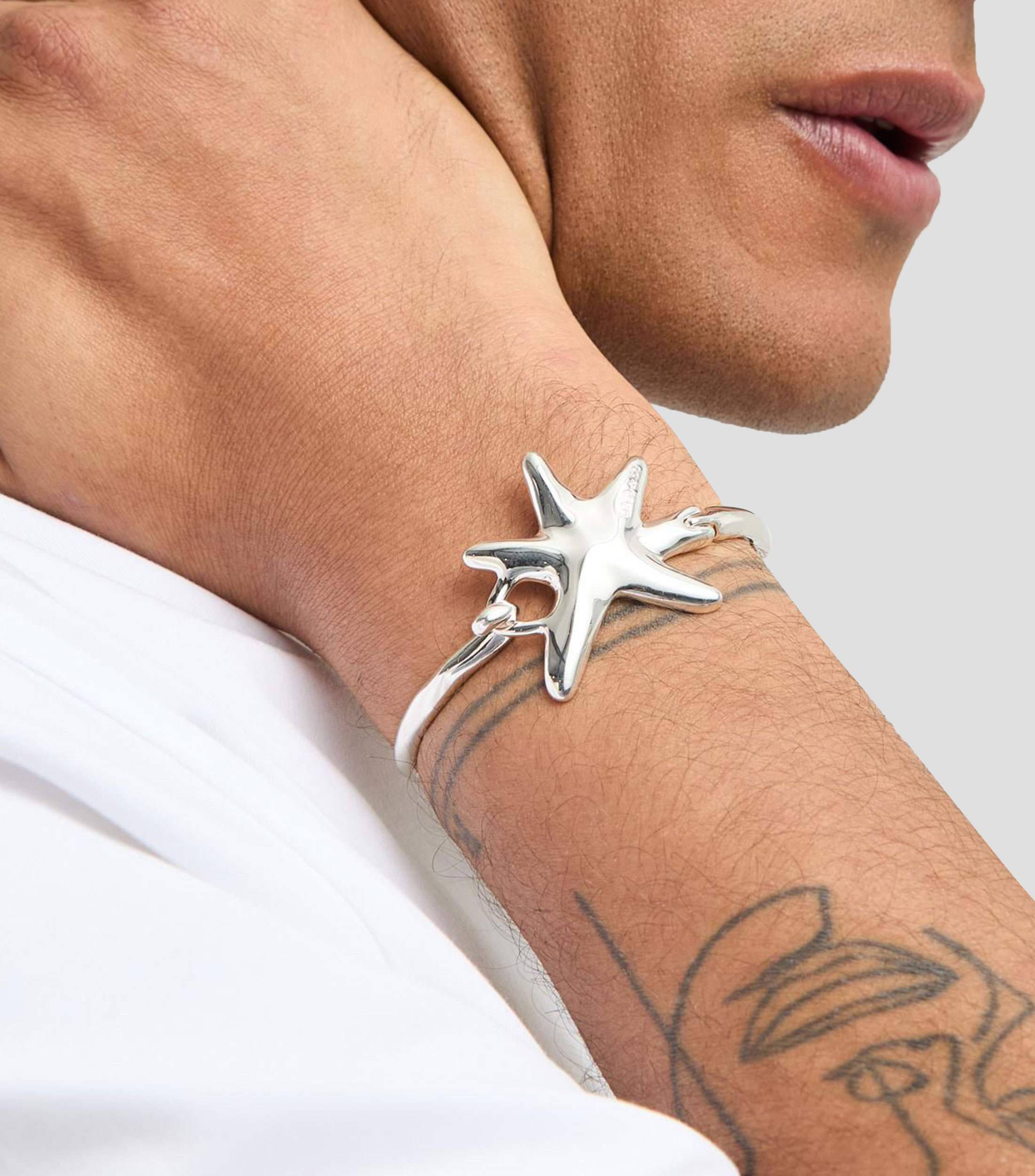 Pulsera rígida estrella Arcadia Mujer