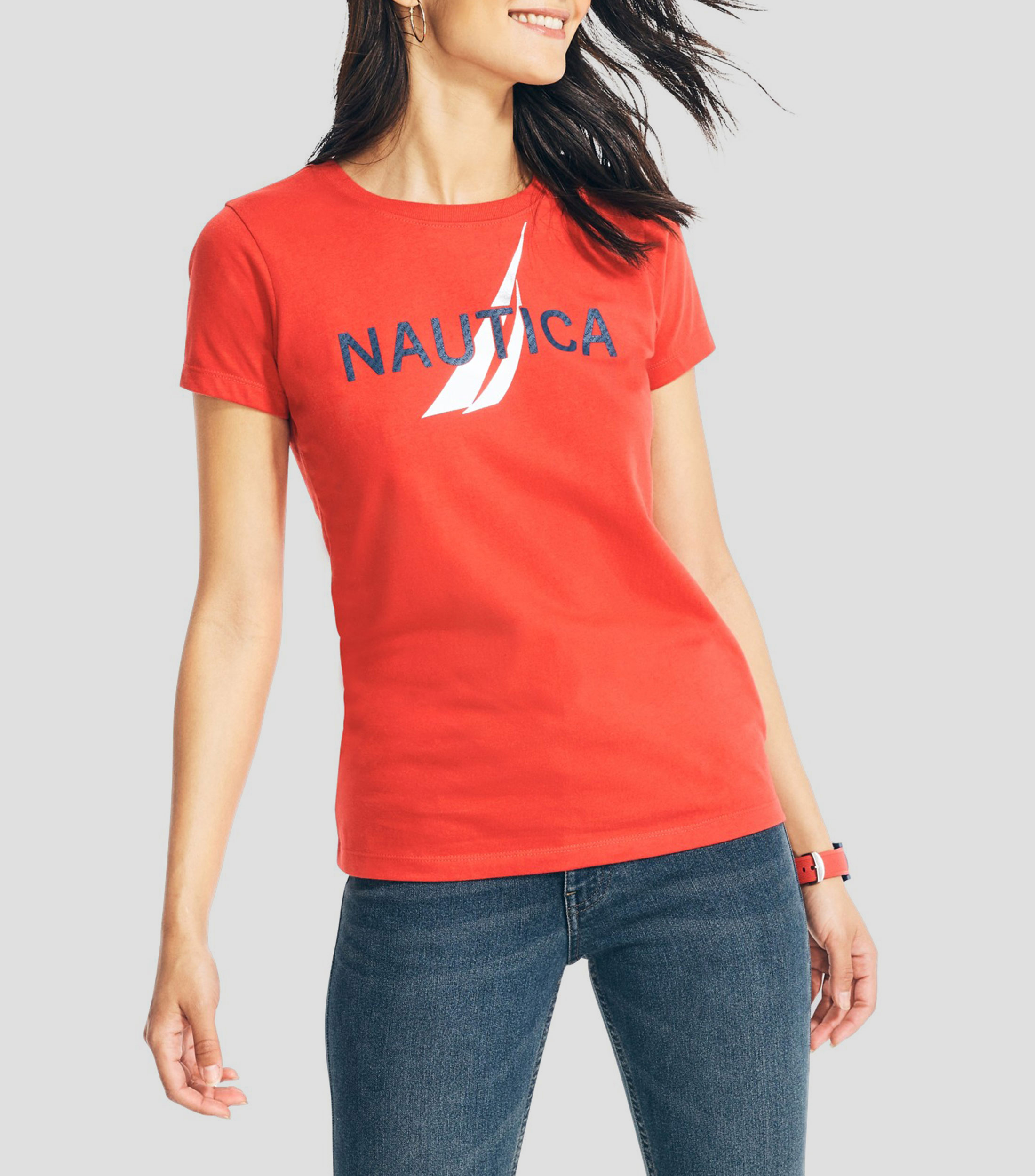 Nautica Playera de cuello redondo y corta - El Palacio de Hierro