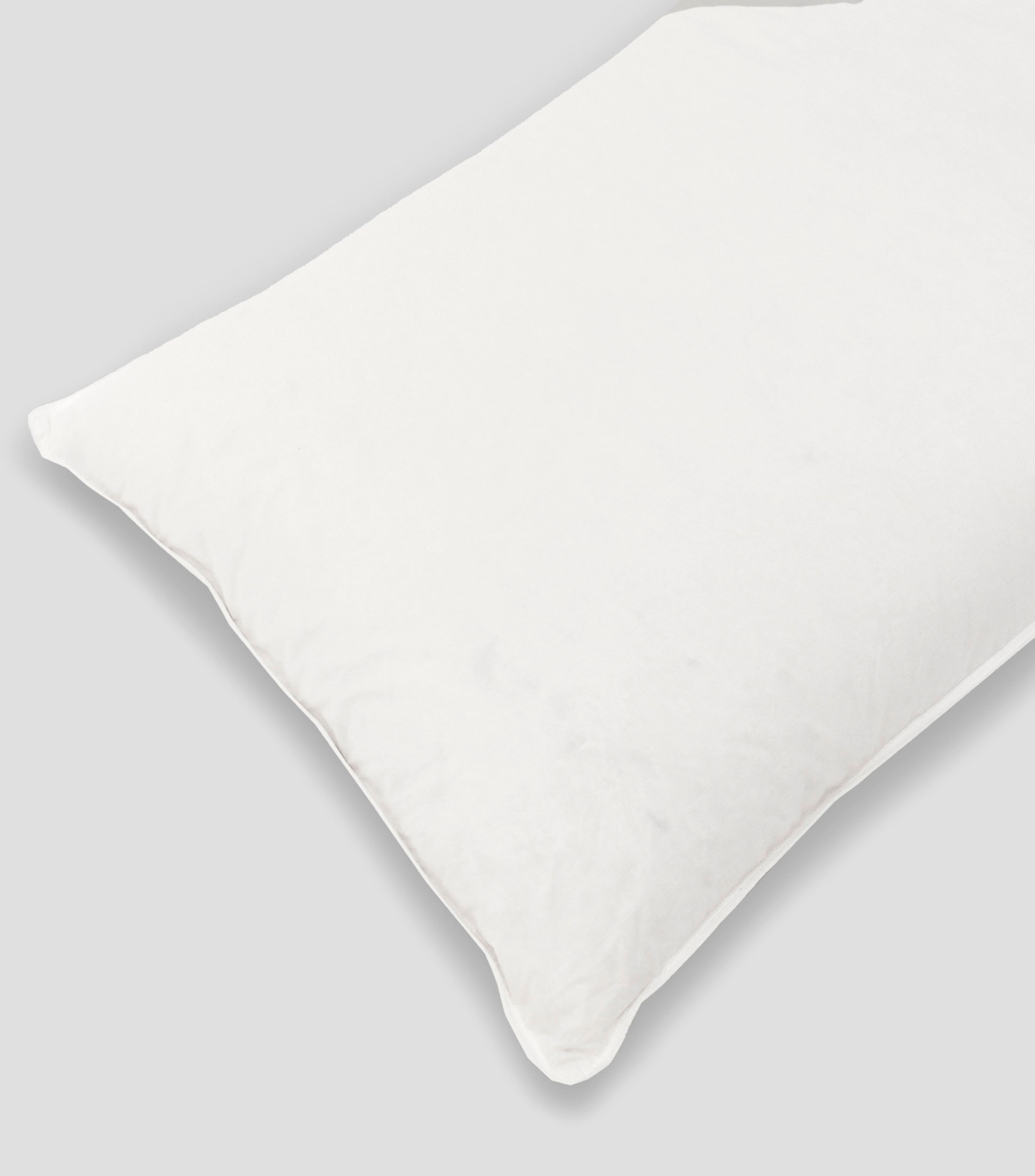 Almohada King size suave Siberia blanca
