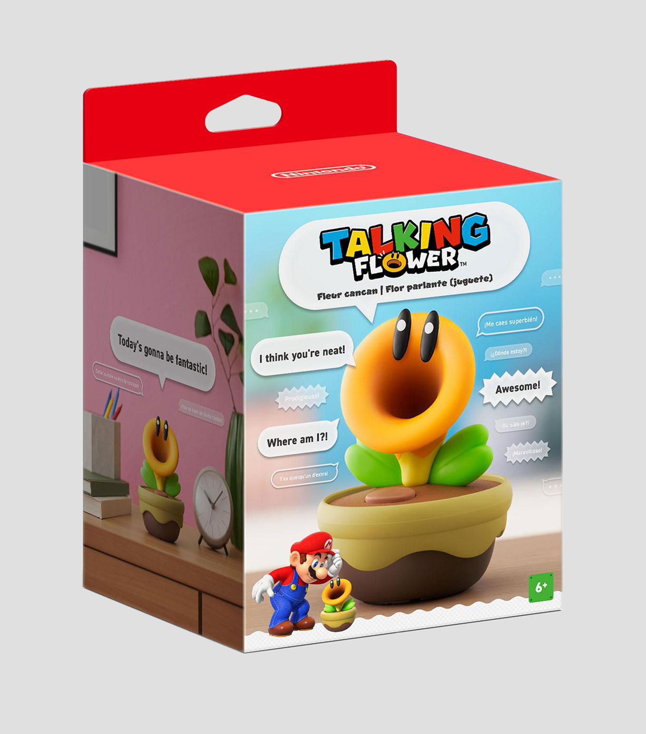 Super Mario Bros - Flor parlante