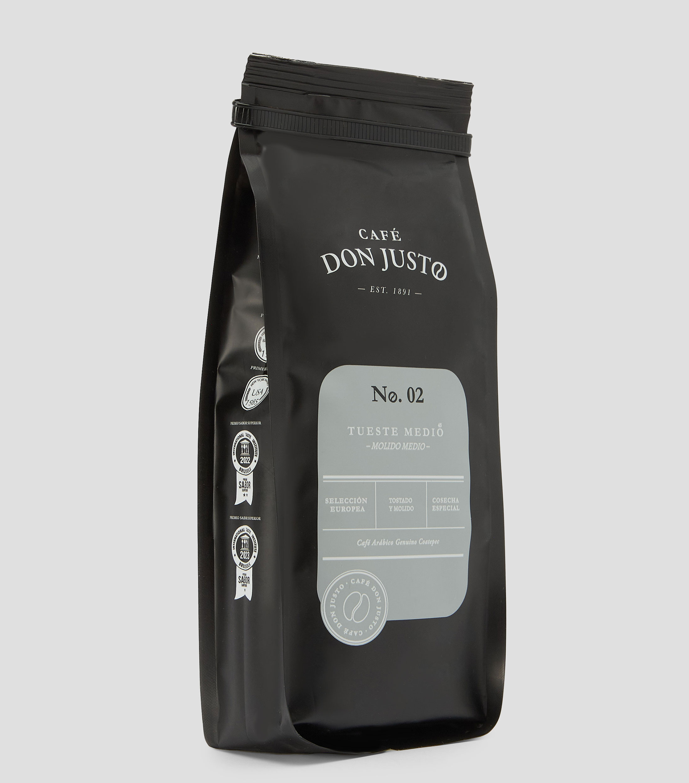 Café Don Justo molido medio, 250 g