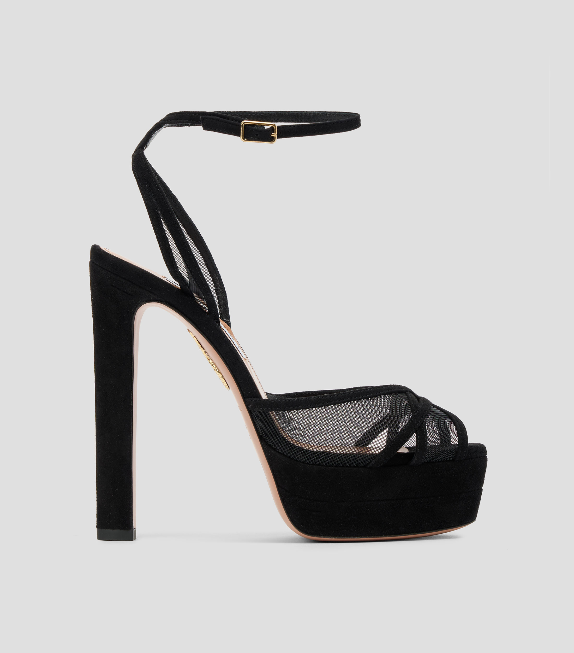 Sandalias con tacón alto delgado Mujer
