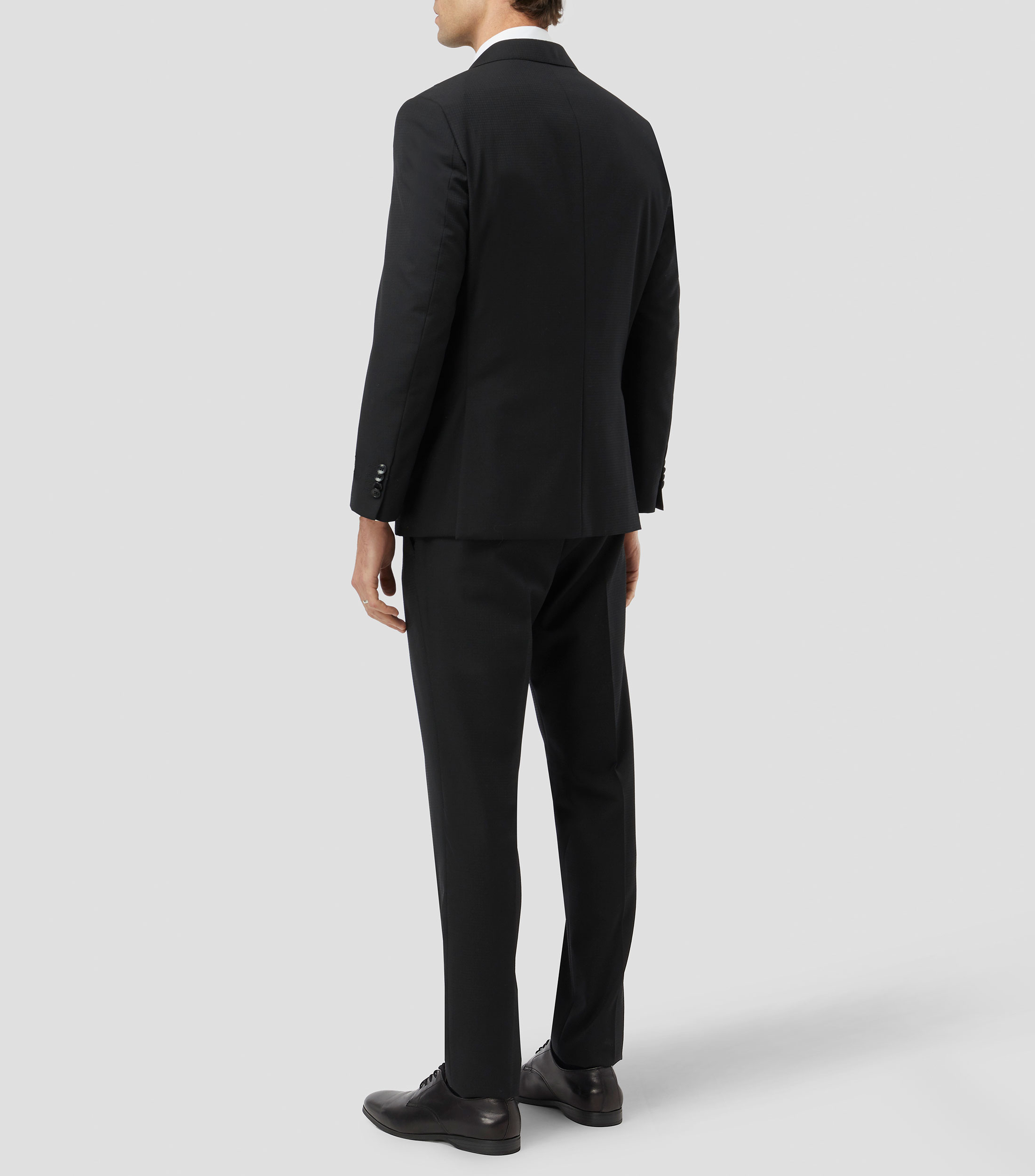 Traje 3 piezas corte regular liso Hombre