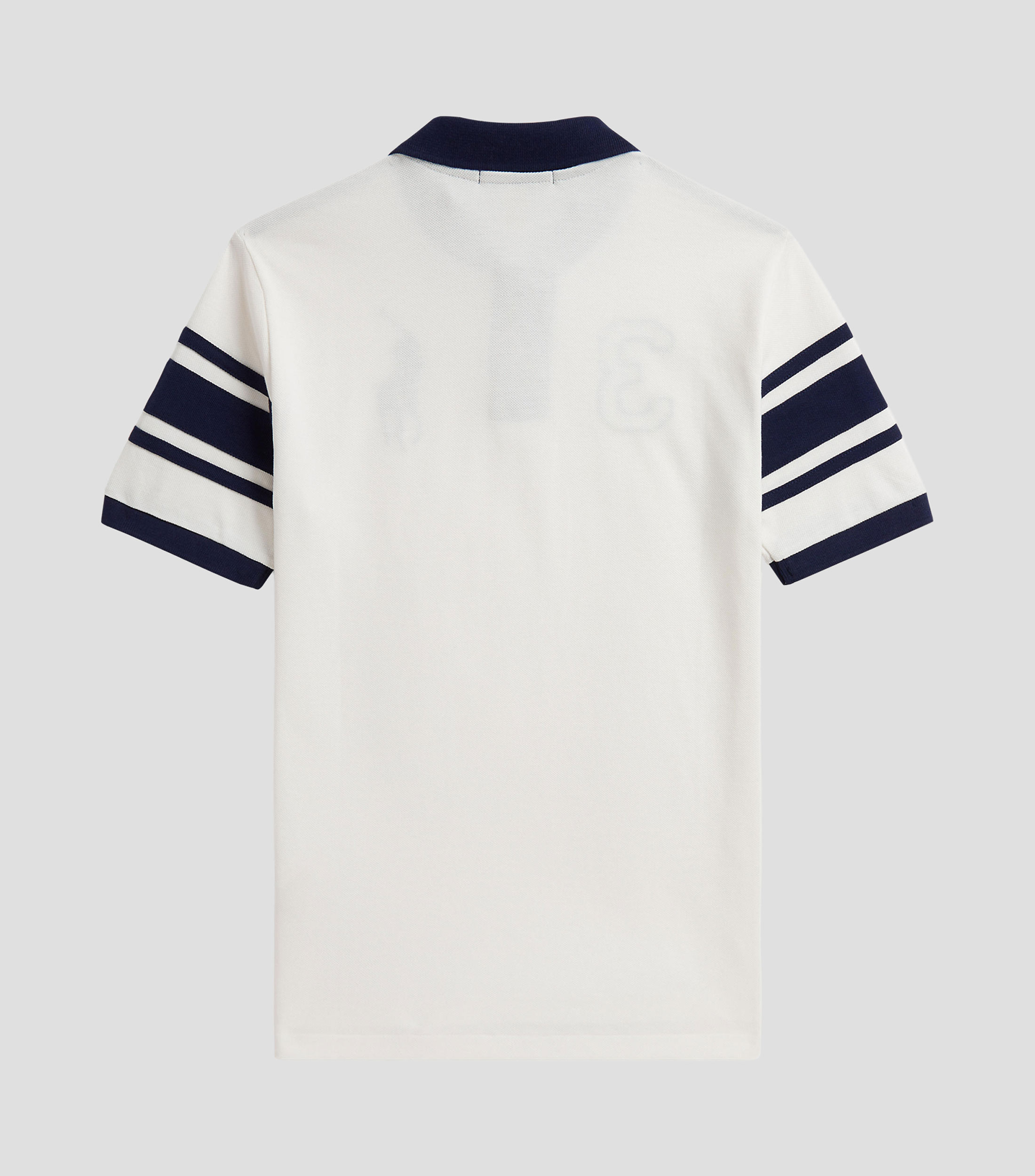 Playera tipo polo manga corta sólida Niño