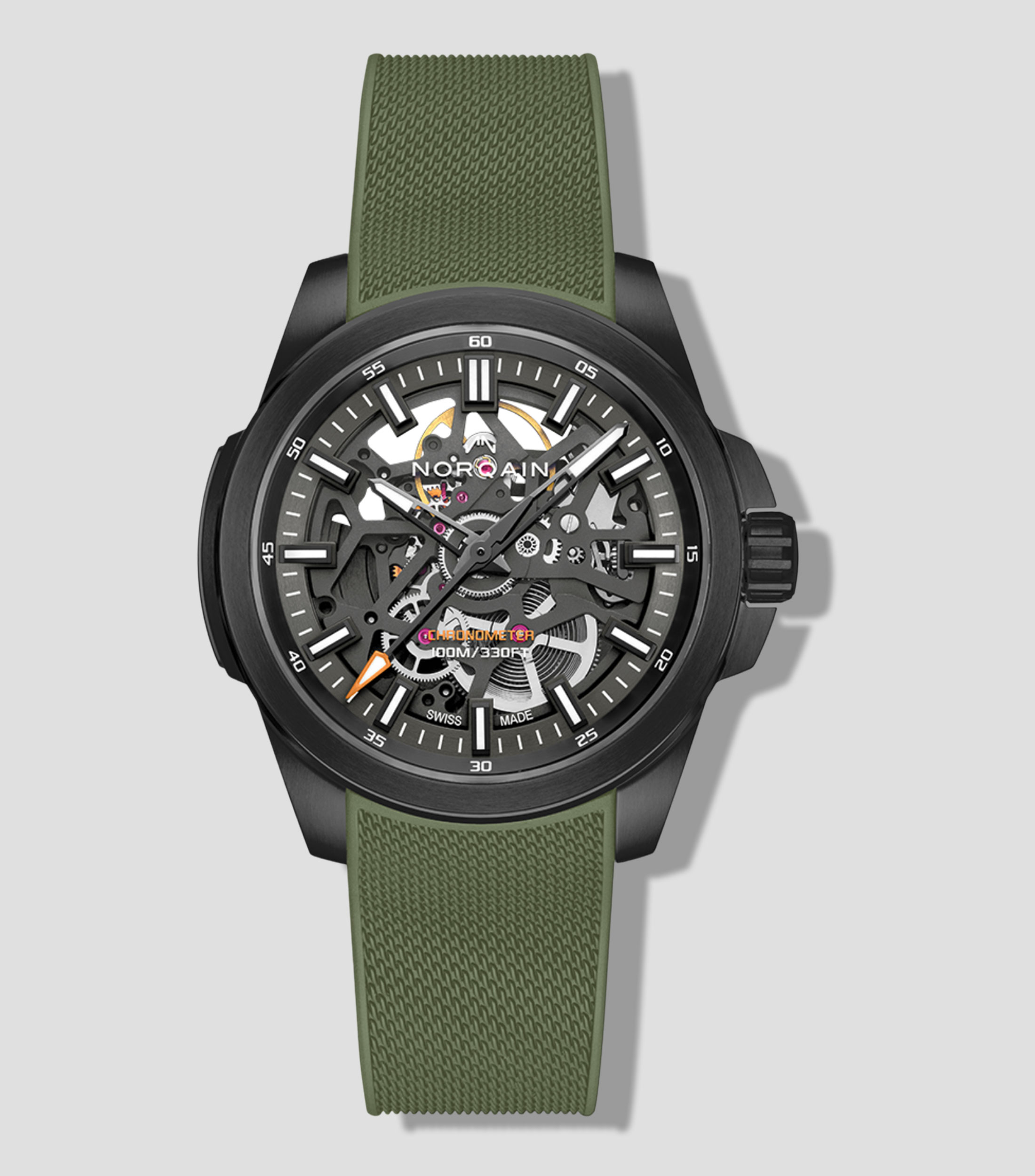 Reloj para Hombre Independence Skeleton Deportivo Negro
