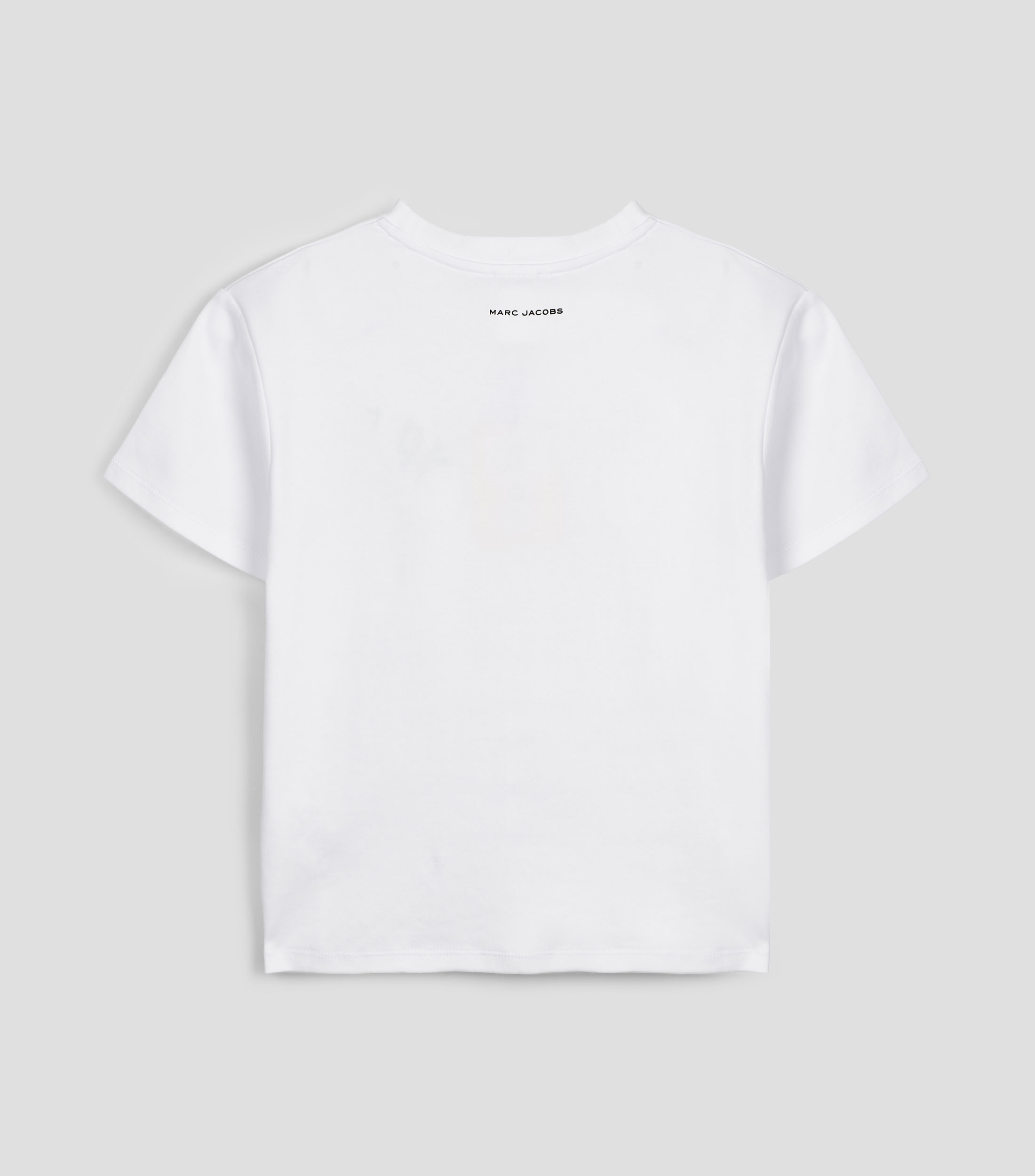 Playera cuello redondo manga corta con estampado Niña