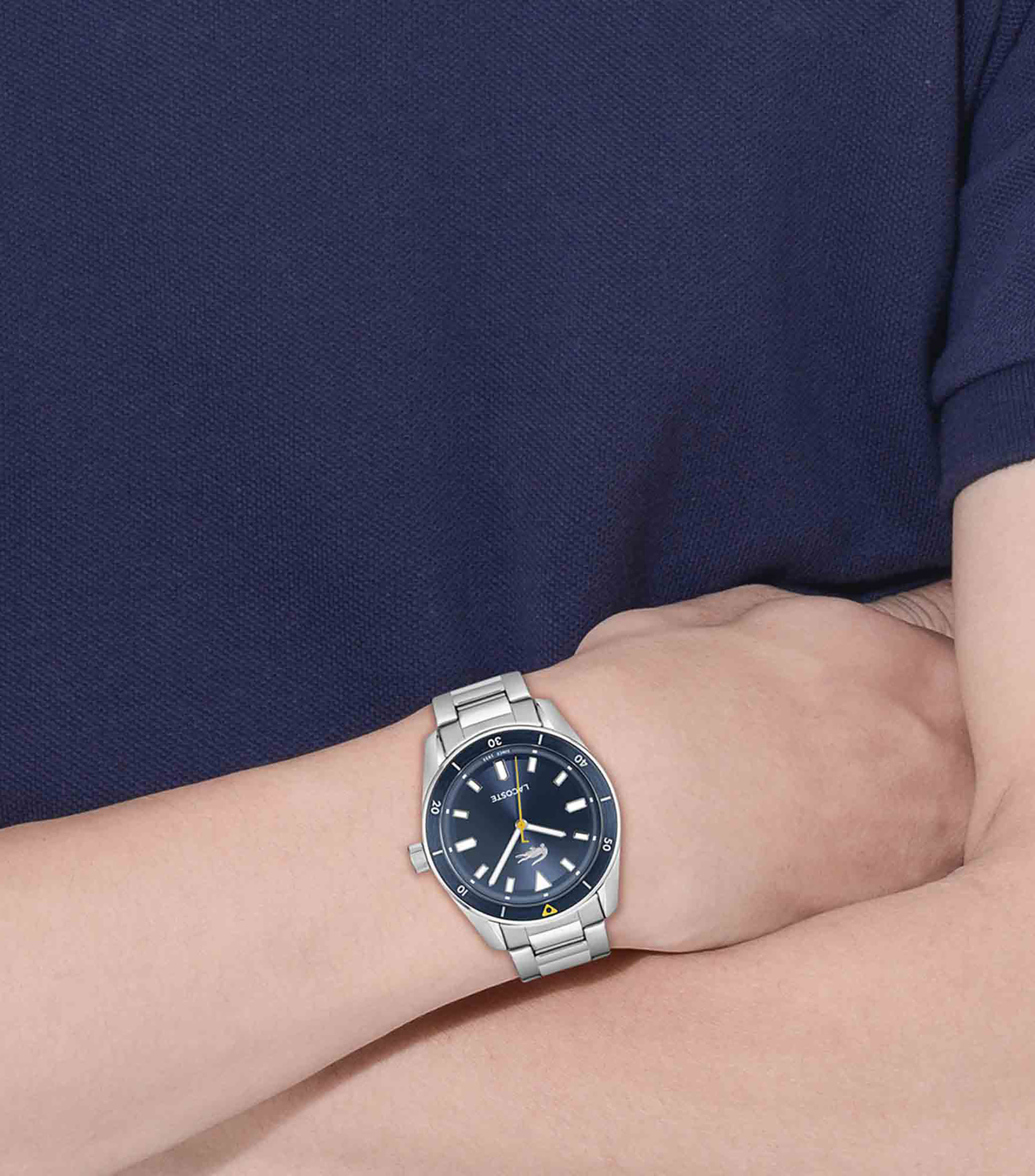 Reloj para Hombre, Casual, Plateado