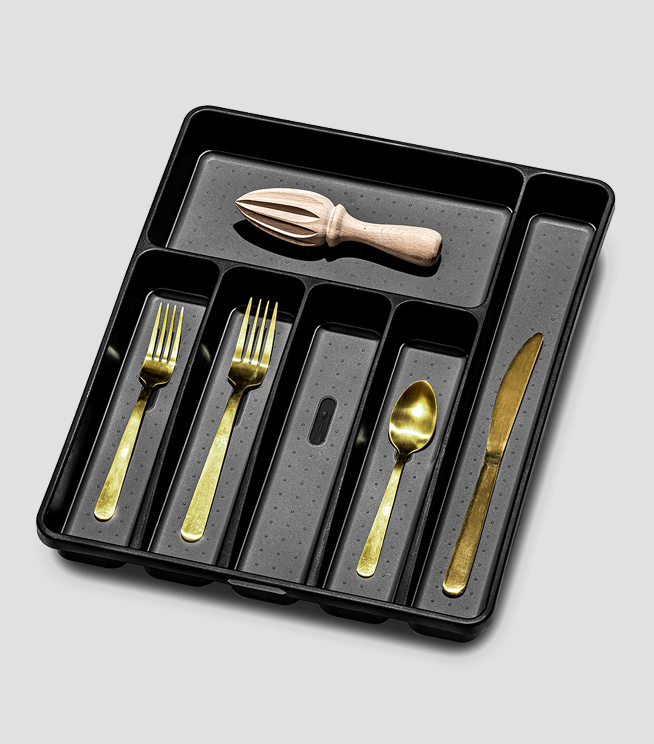 Organiza Cubierto 6Cav Carbon