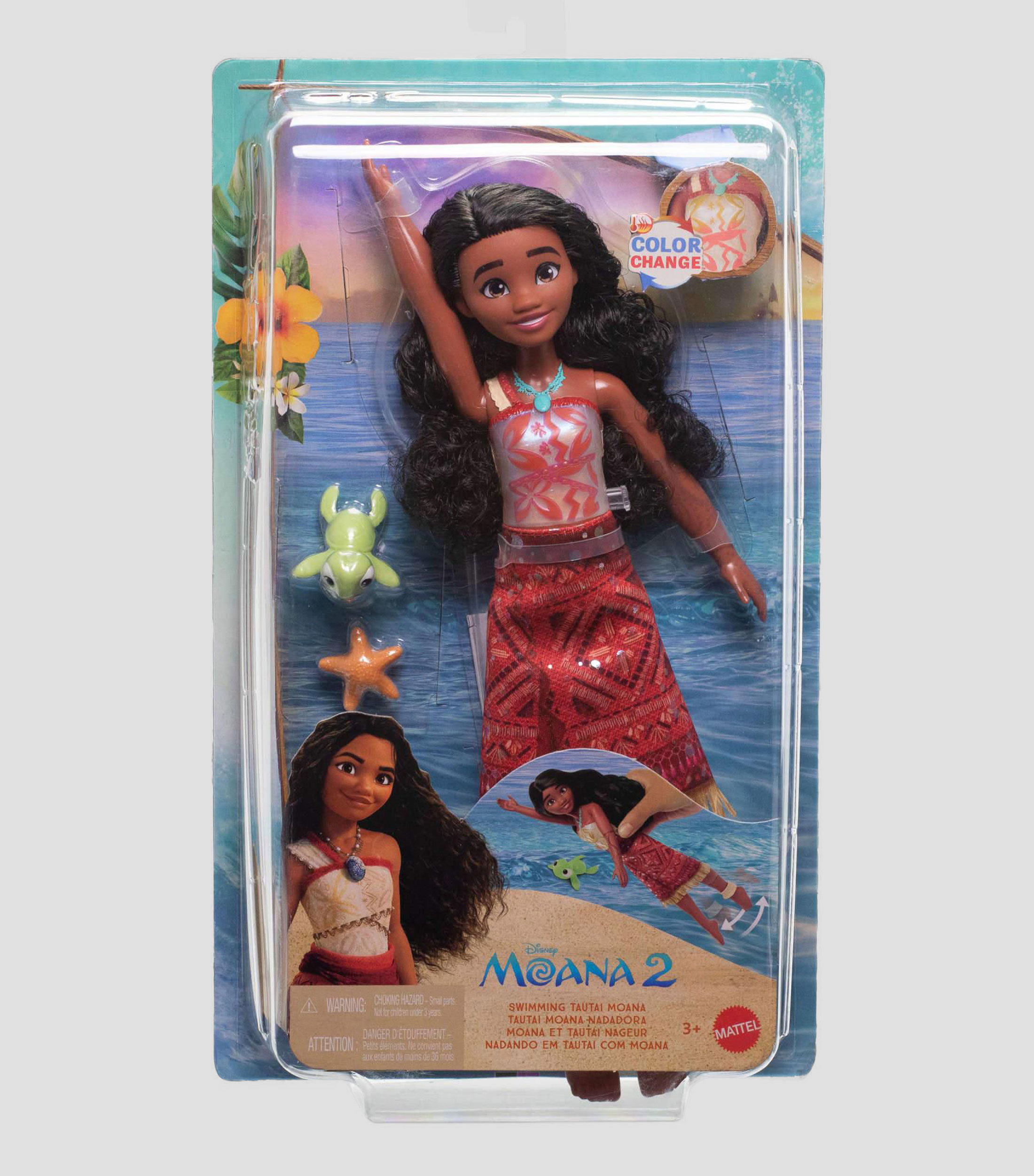Muñeca Moana Nadadora