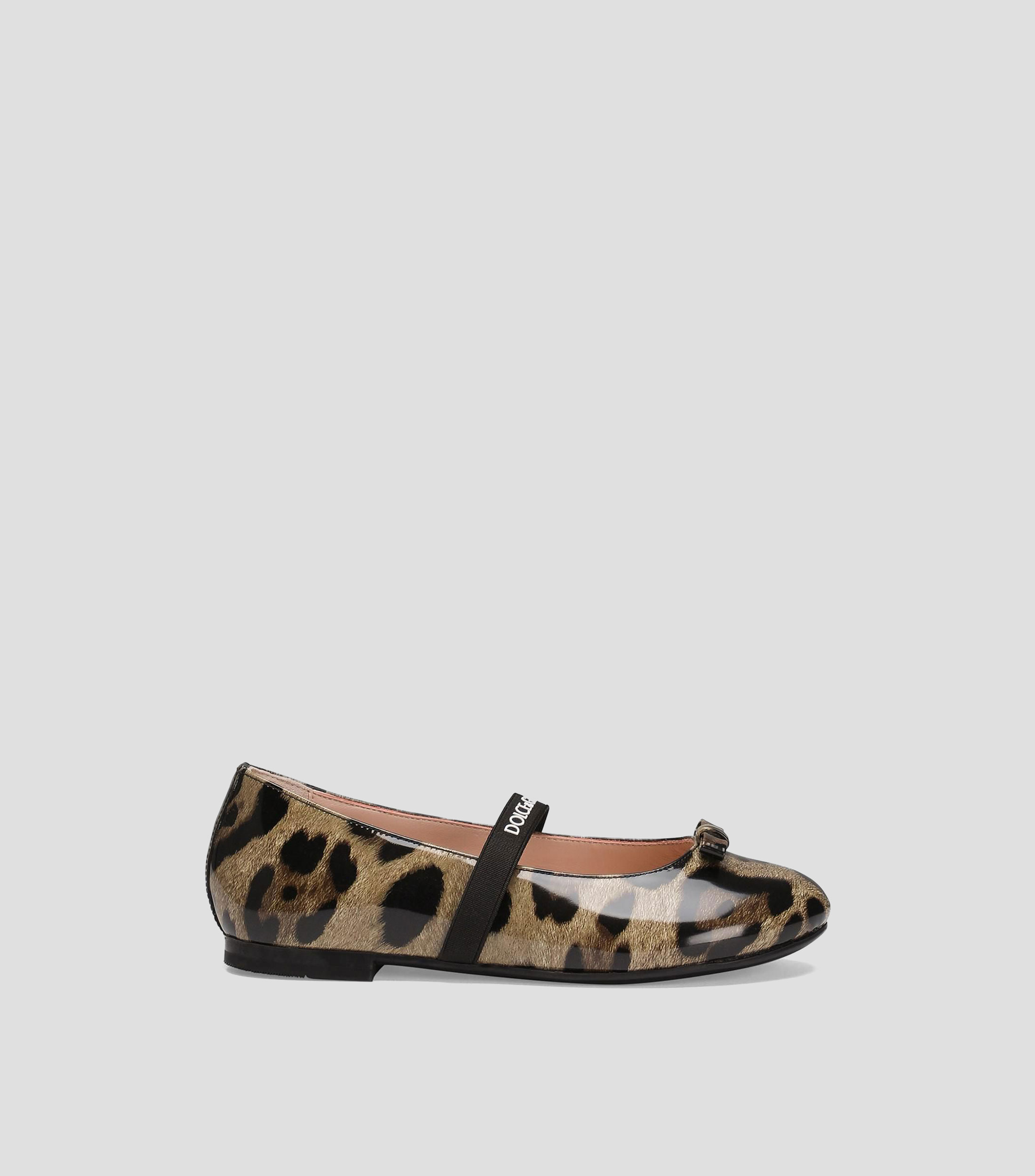 Flats con animalprint y moño Niña