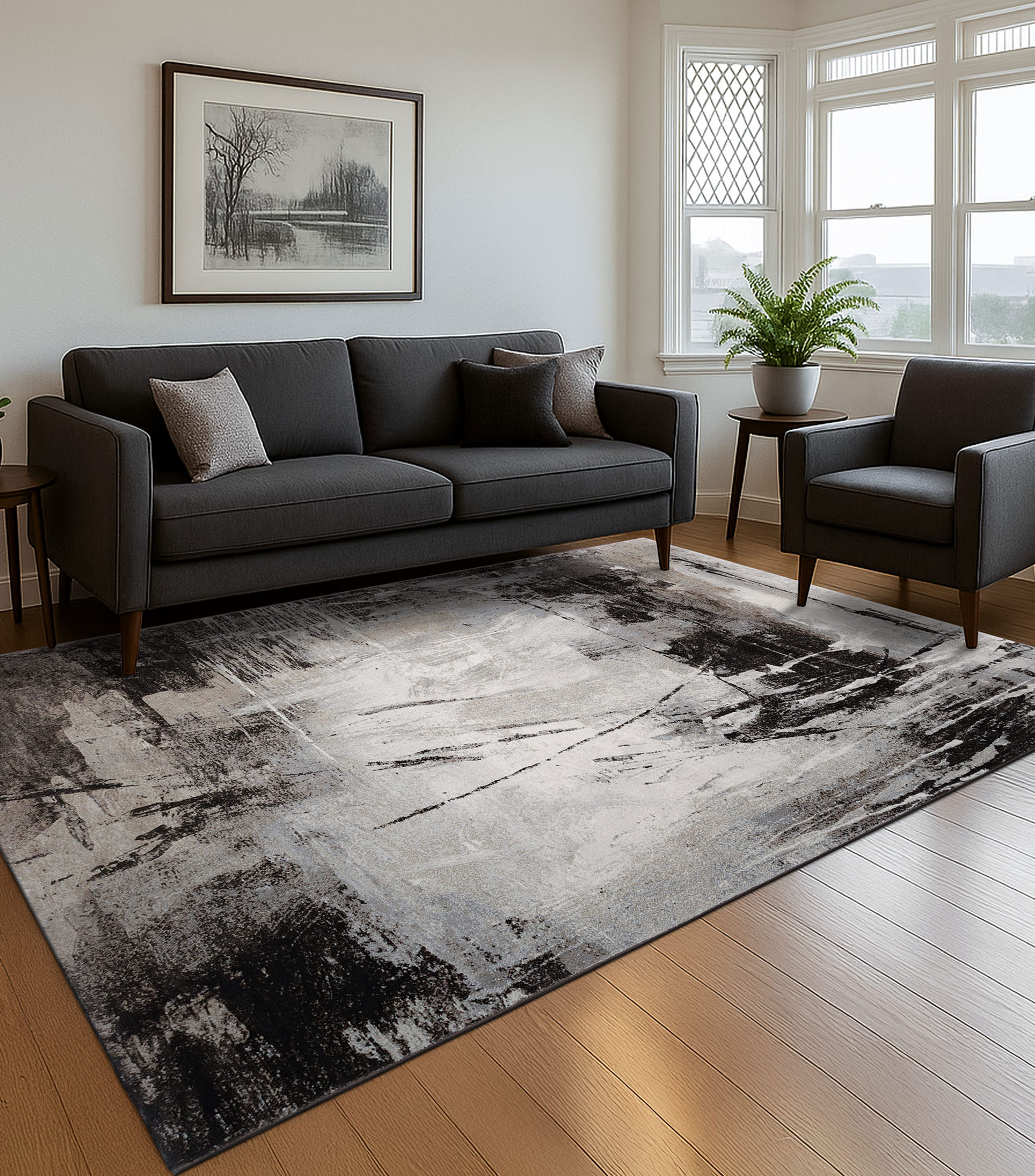 Tapete decorativo Argos en polipropileno 340 x 240 cm