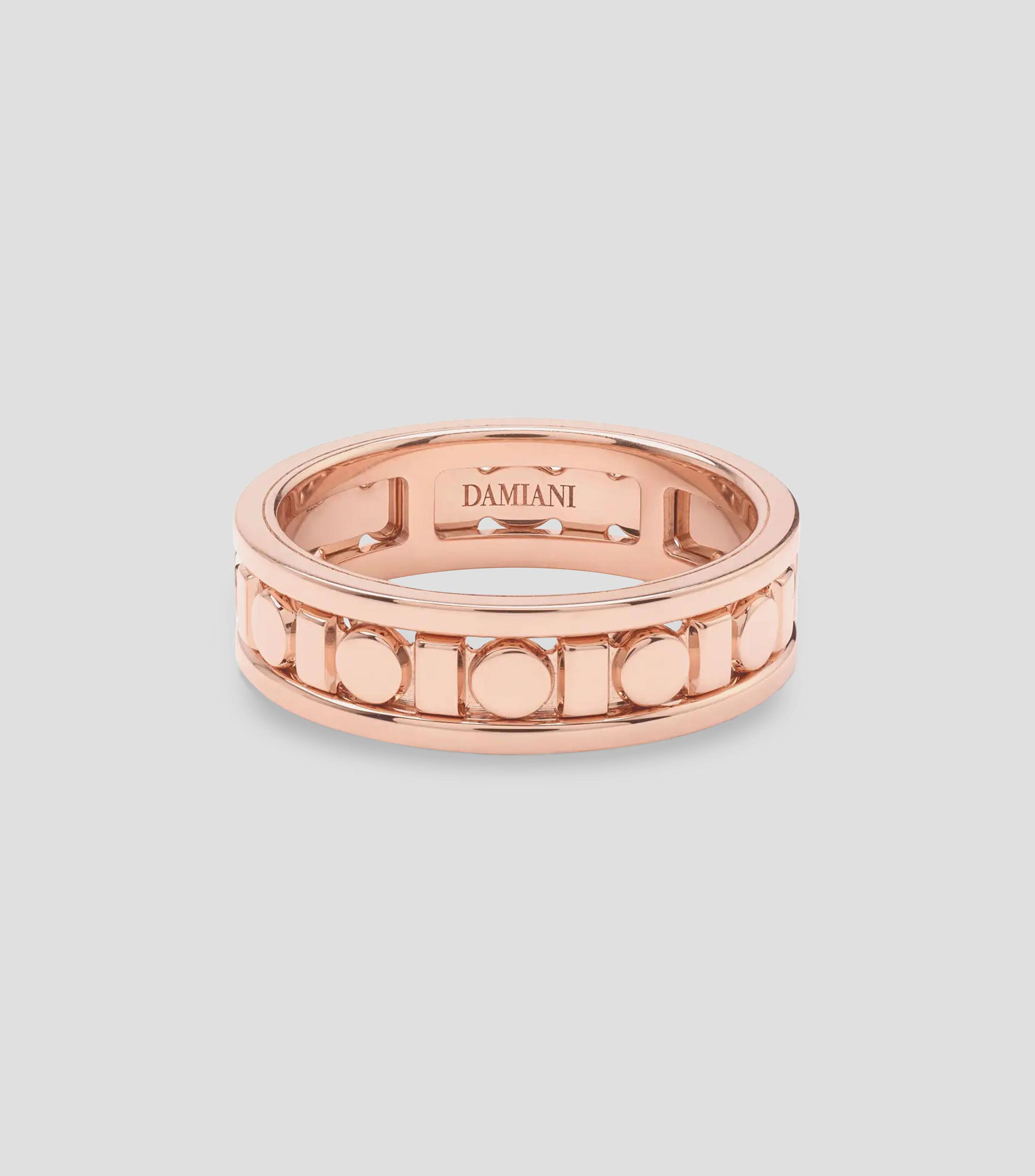 Anillo en oro rosa de 18 kilates Belle Époque Mujer