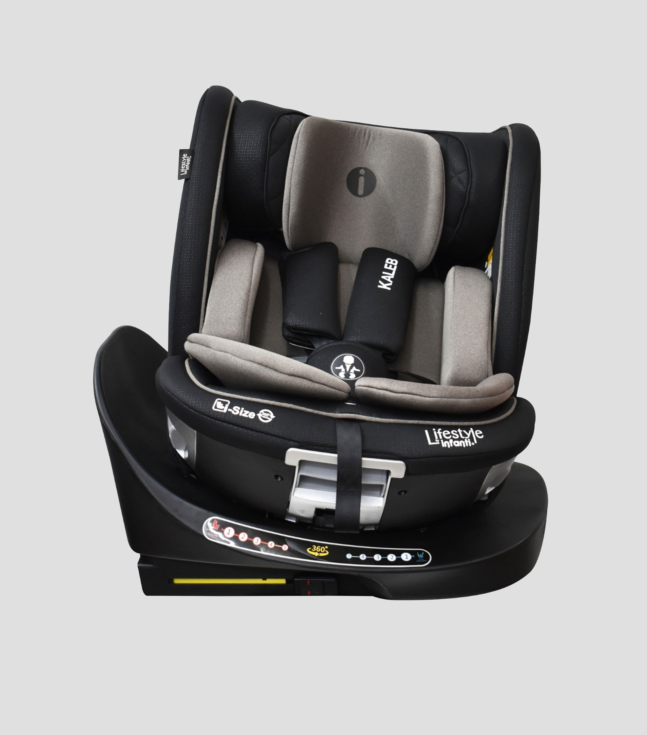 Autoasiento Kalef Negro, Arena