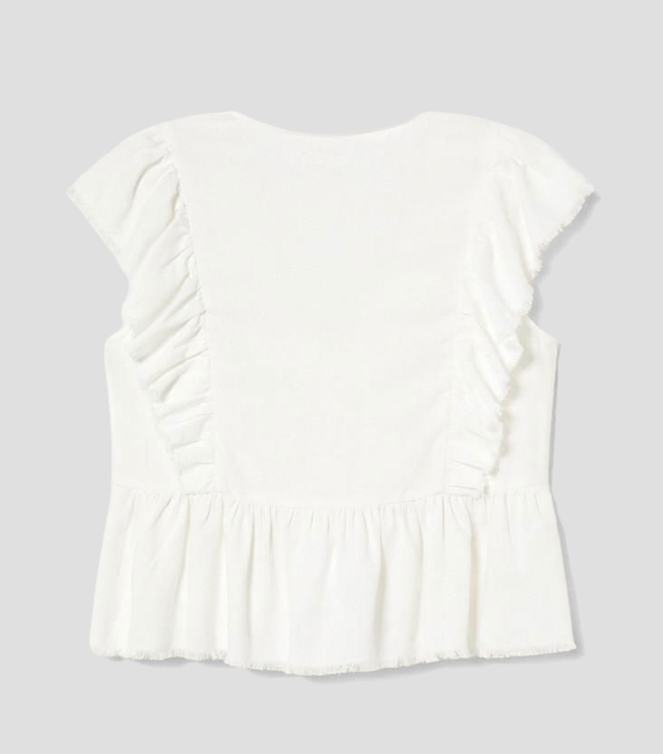 Blusa Sully liso manga corta Mujer
