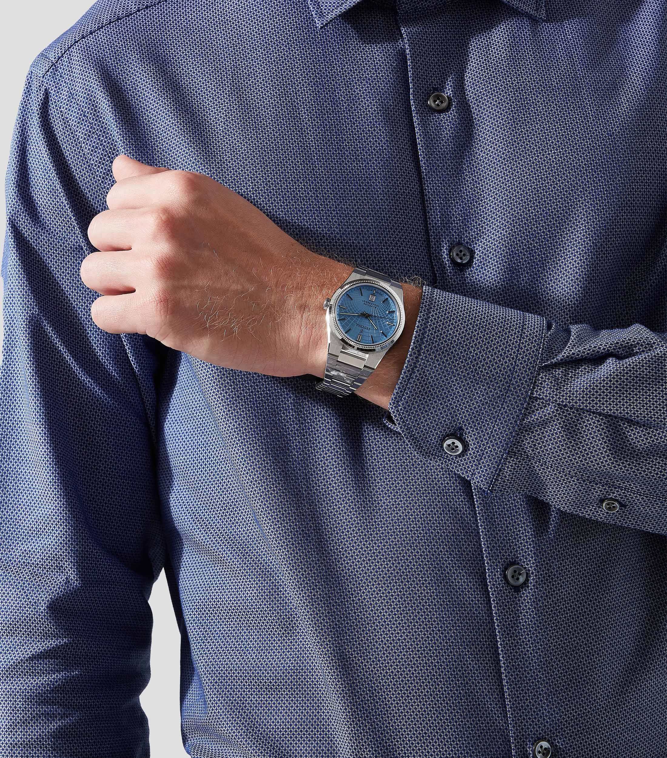 Reloj para Hombre Rive De vestir, Plateado