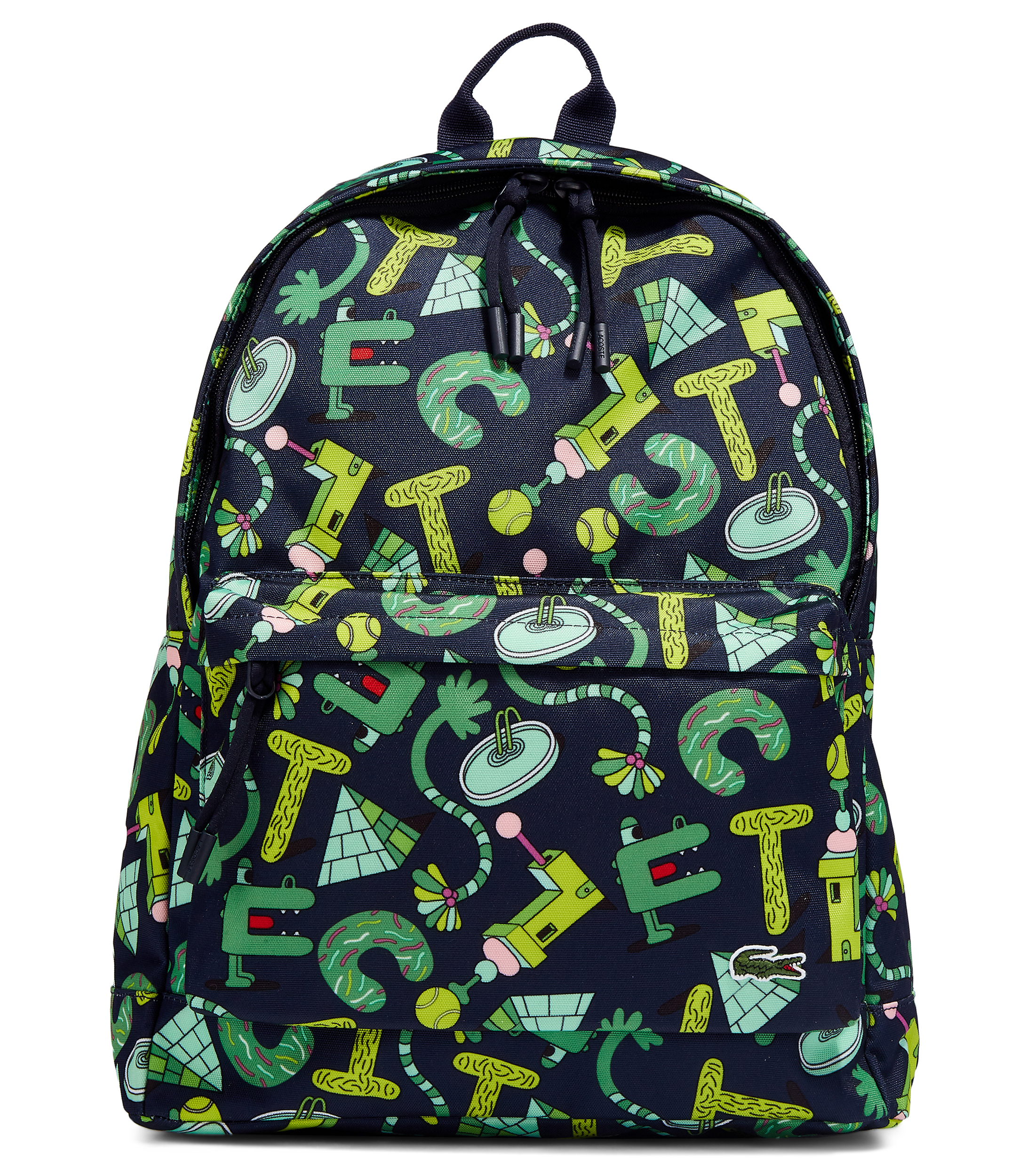 MOCHILA LACOSTE SPORT MATCH POINT NYLON NEGRO