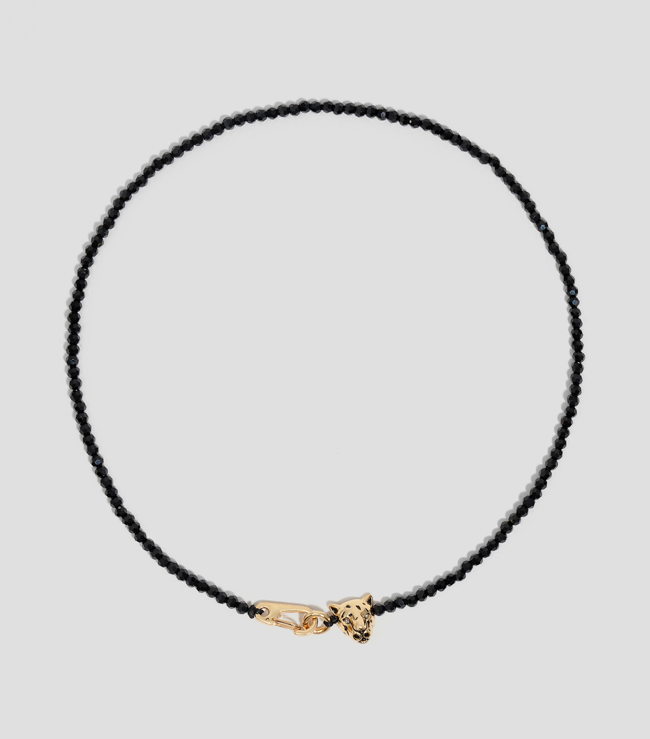 Collar Pantera con cristales Mujer