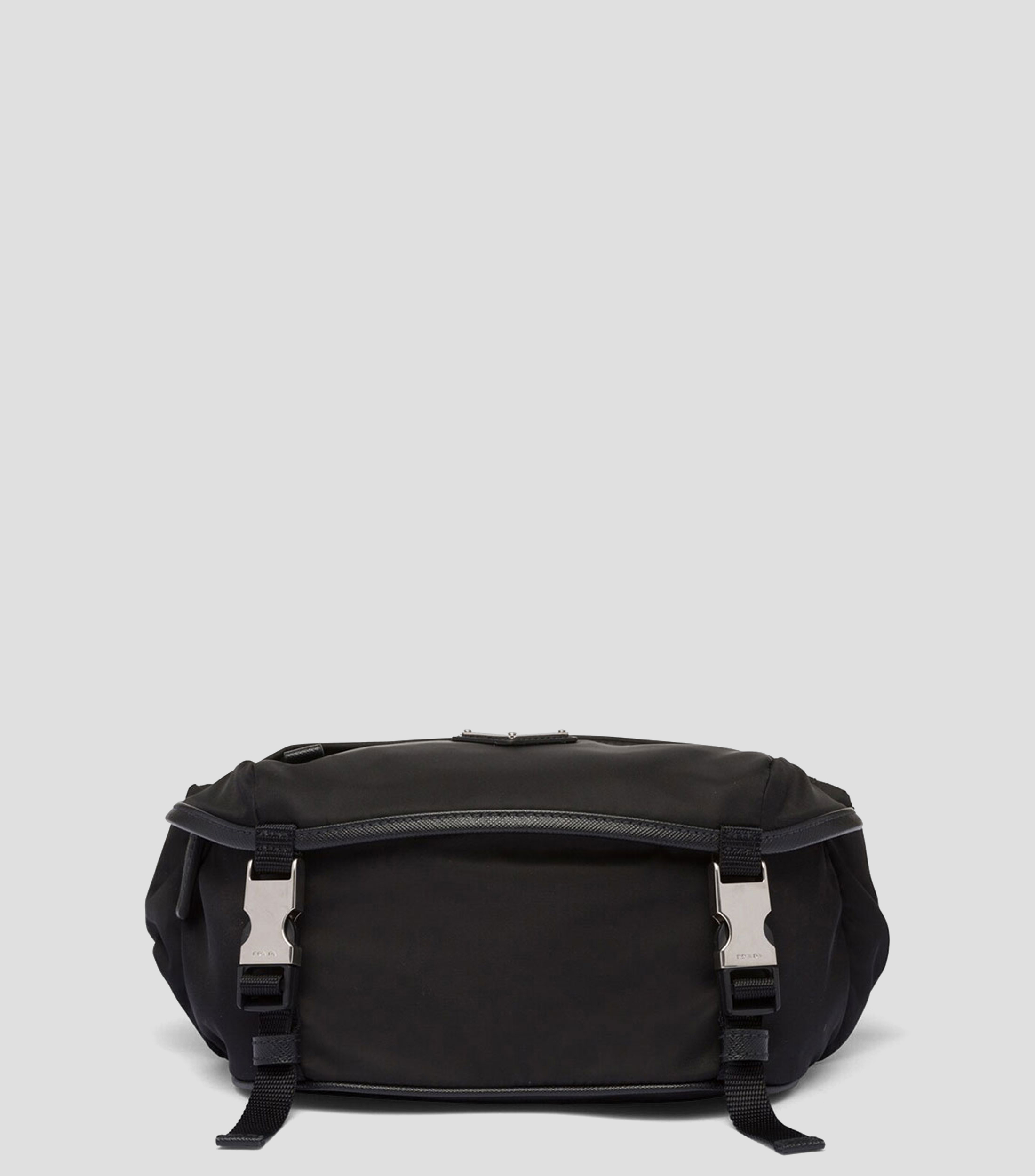 Bolso Crossbody de re nylon y piel saffiano