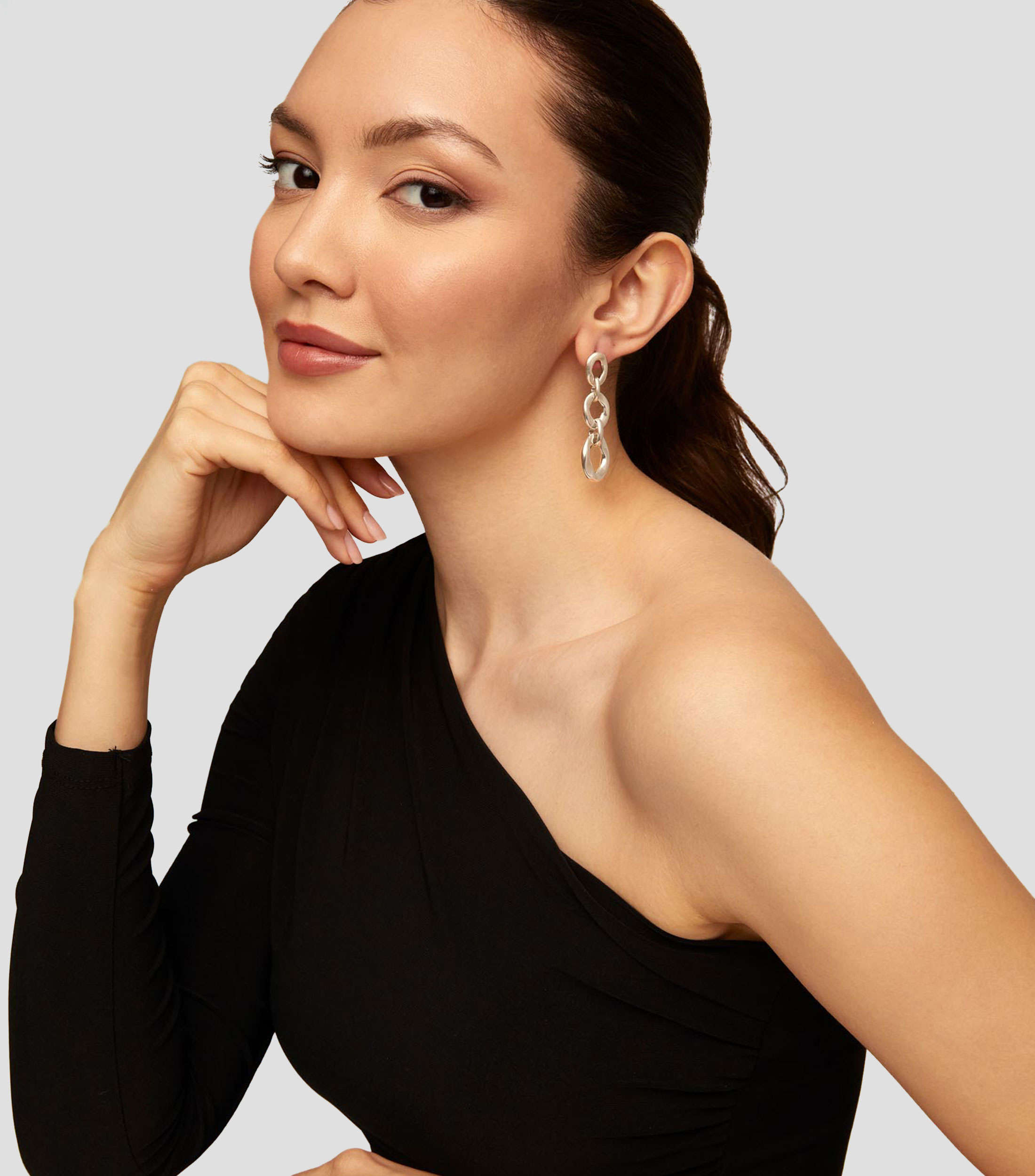 Pendientes Joyful eslabonados Mujer