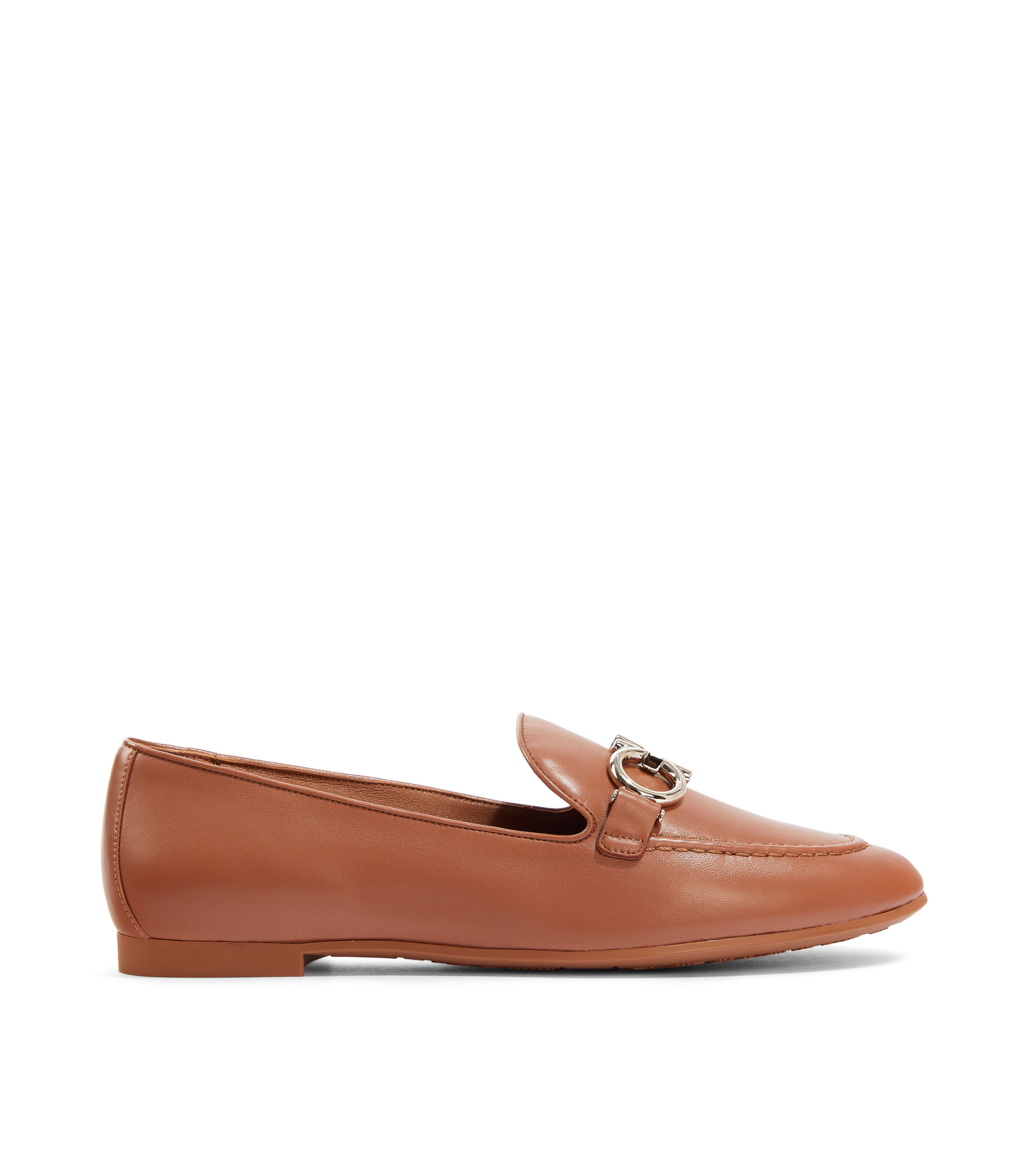 Salvatore Ferragamo Mocasines con tacón bajo Mujer - El Palacio de Hierro