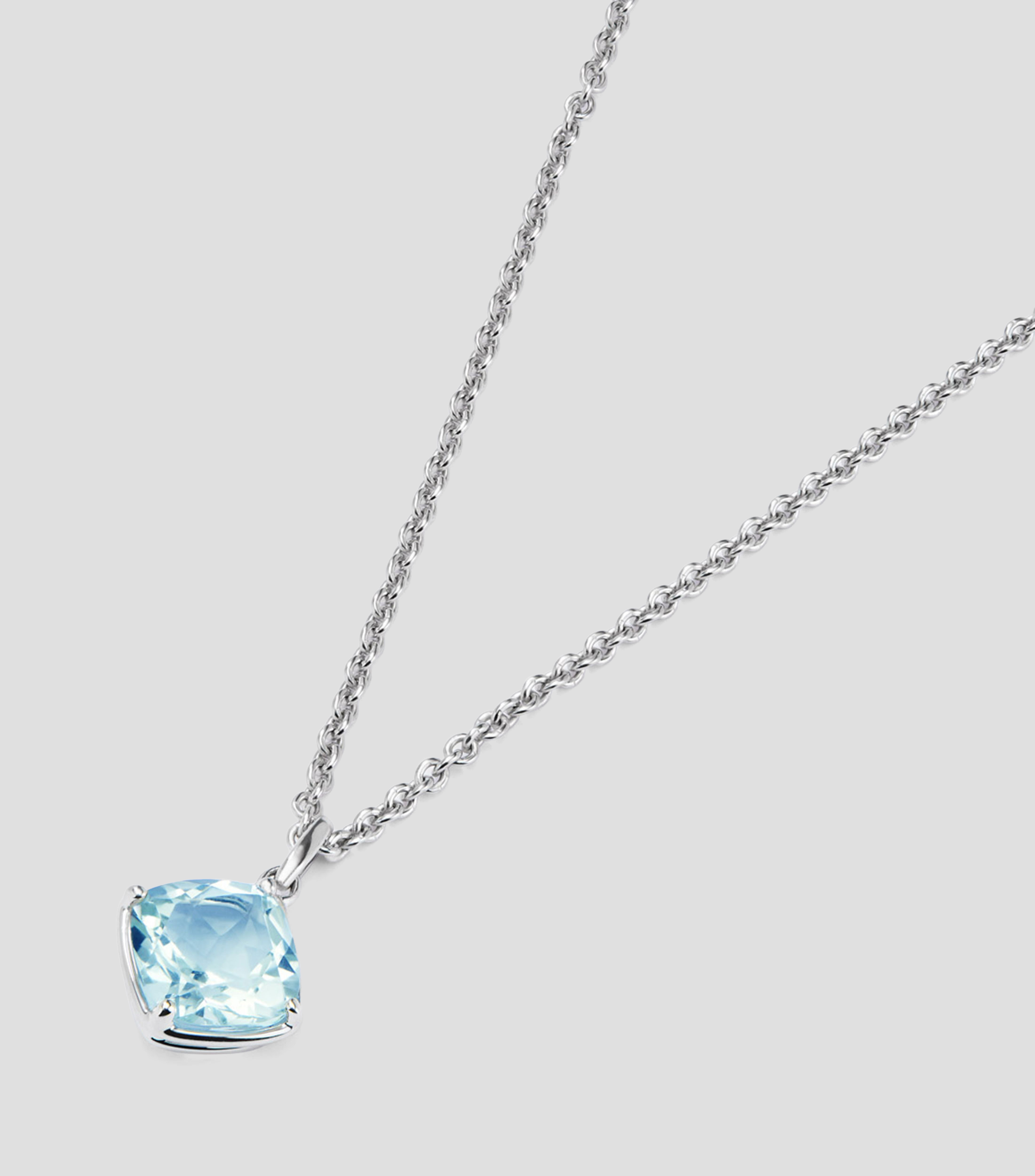 Colgante en plata Utopian con topacio Mujer