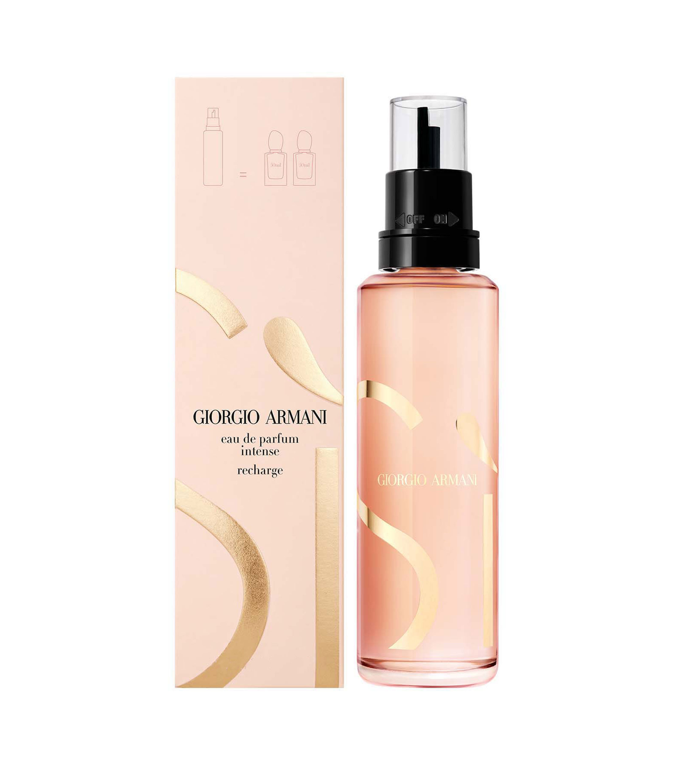 Perfume Refill Sì Intense Eau de Parfum, 100 ml para Mujer