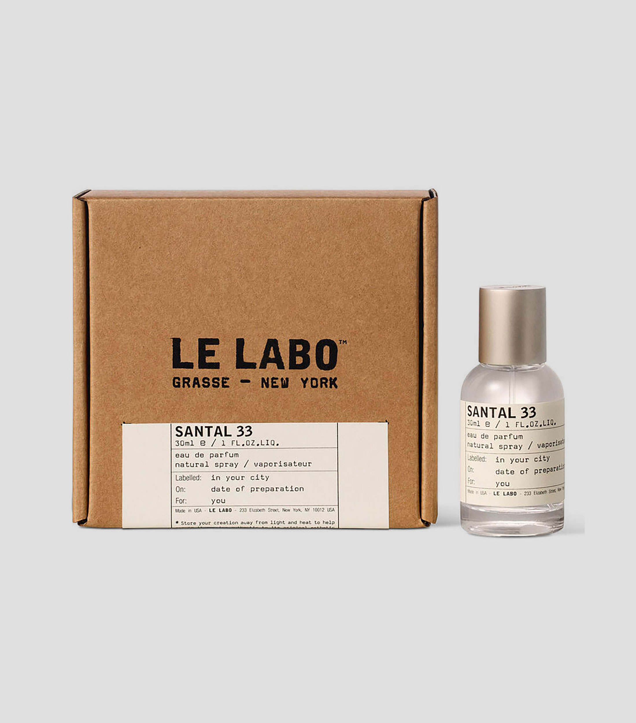 Perfume Santal 33, Eau de Parfum 30 ml Unisex