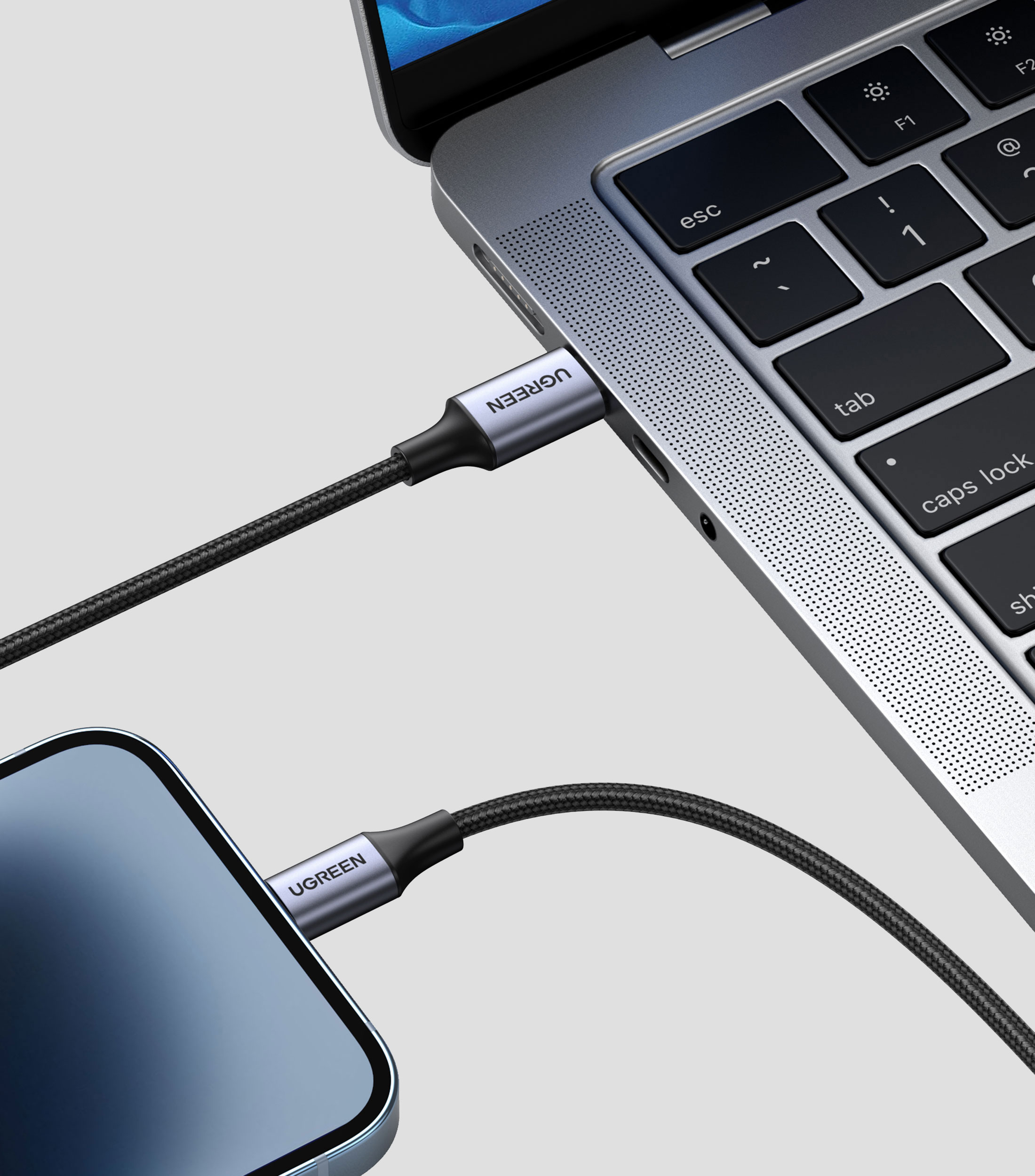 Cable USB-C a Lightning 2 m