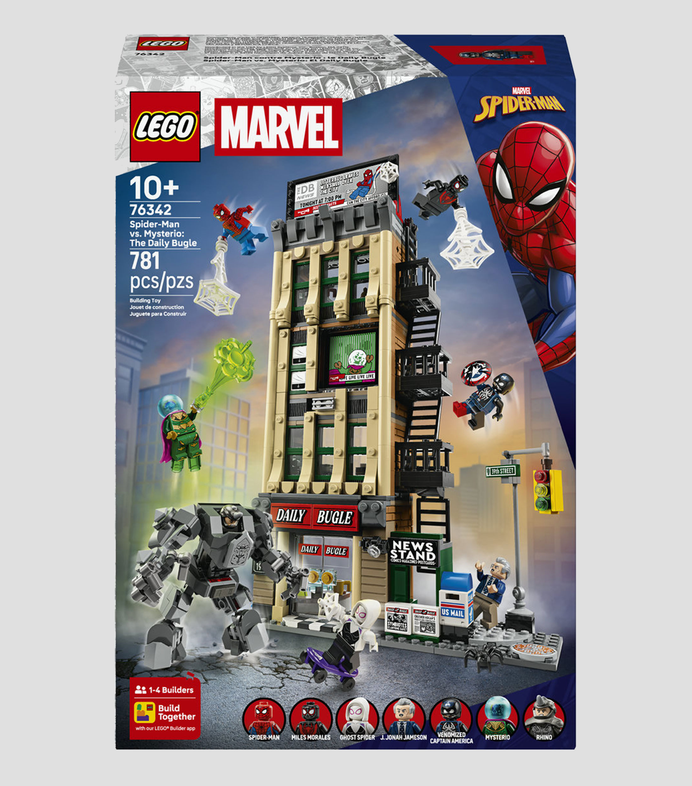 LEGO Marvel Super Heroes, Spider-Man vs. Mysterio: El Daily Bugle