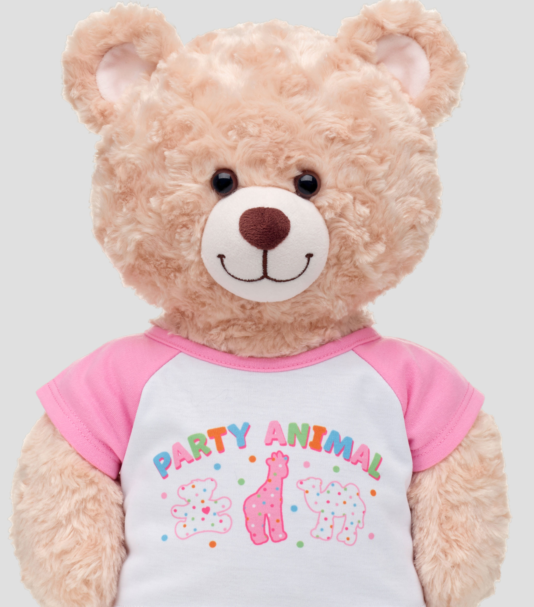 Playera fiesta con animales para peluche