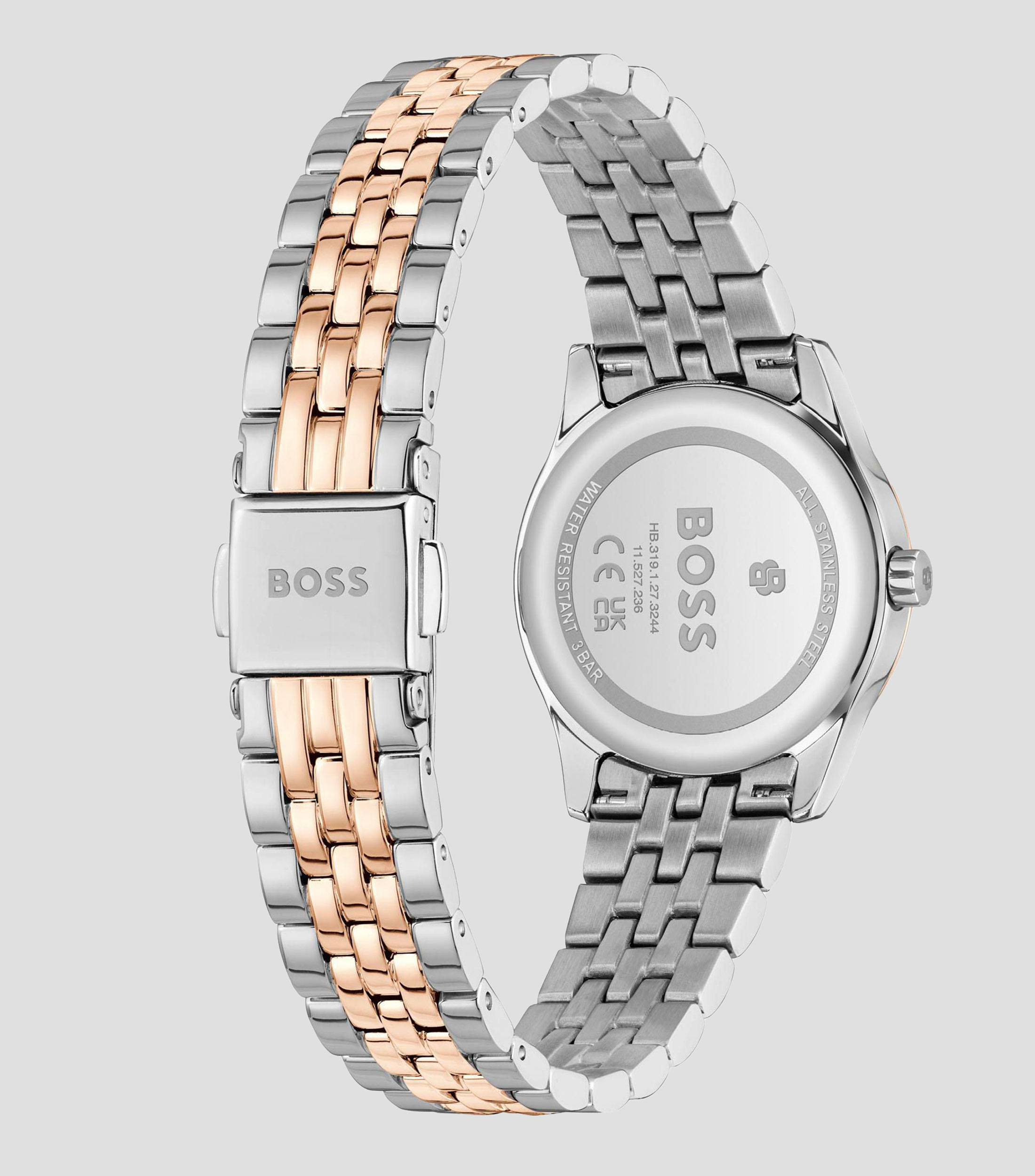 Reloj para Mujer Graceful Mina casual plateado/rosa