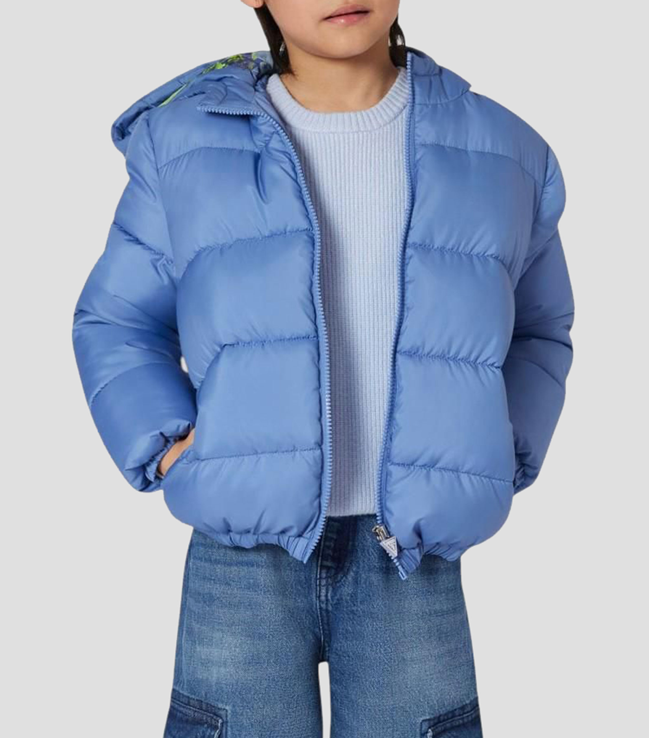 Chamarra acolchada con capucha Niño