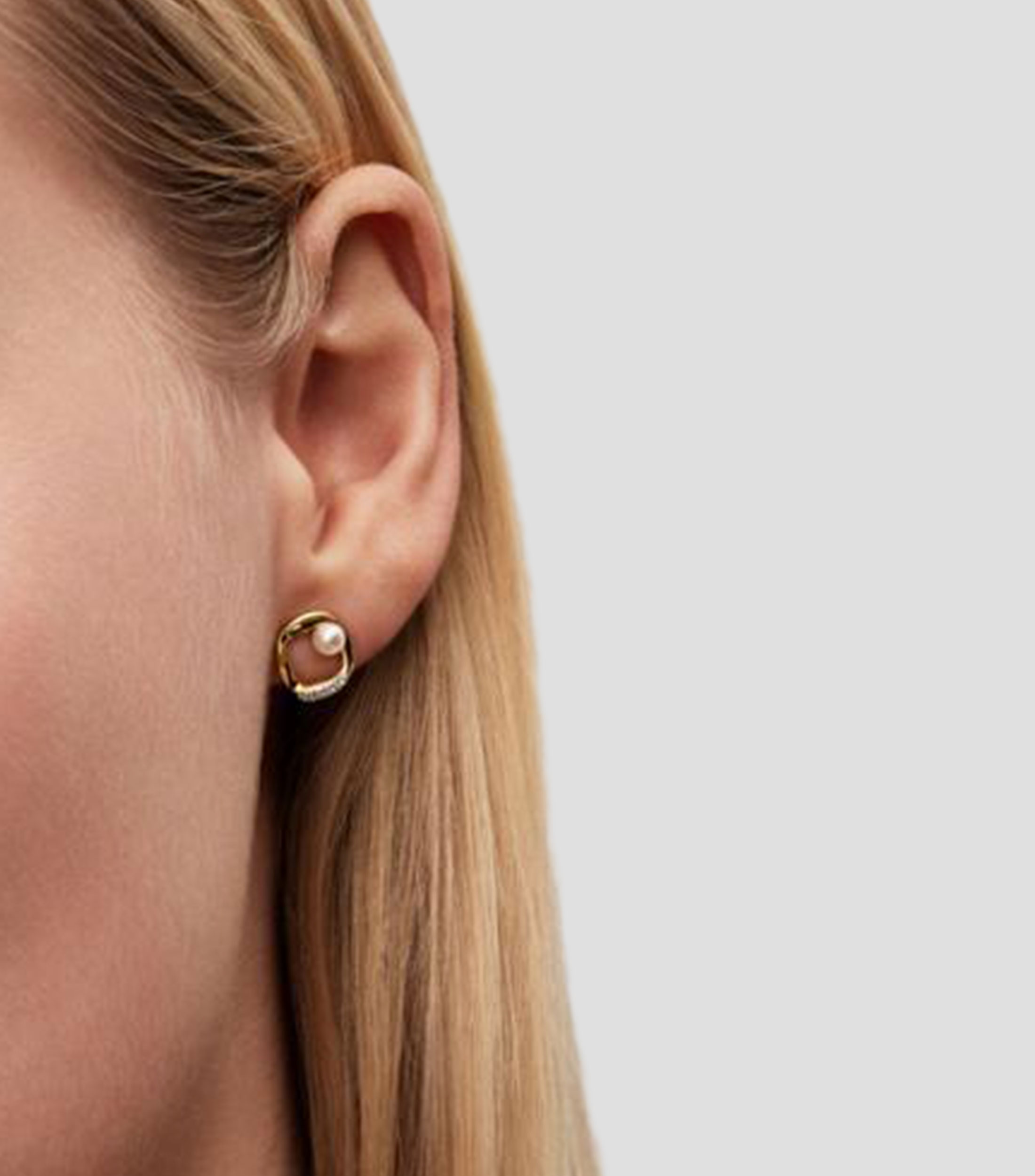 Aretes en Plata con piedras Mujer