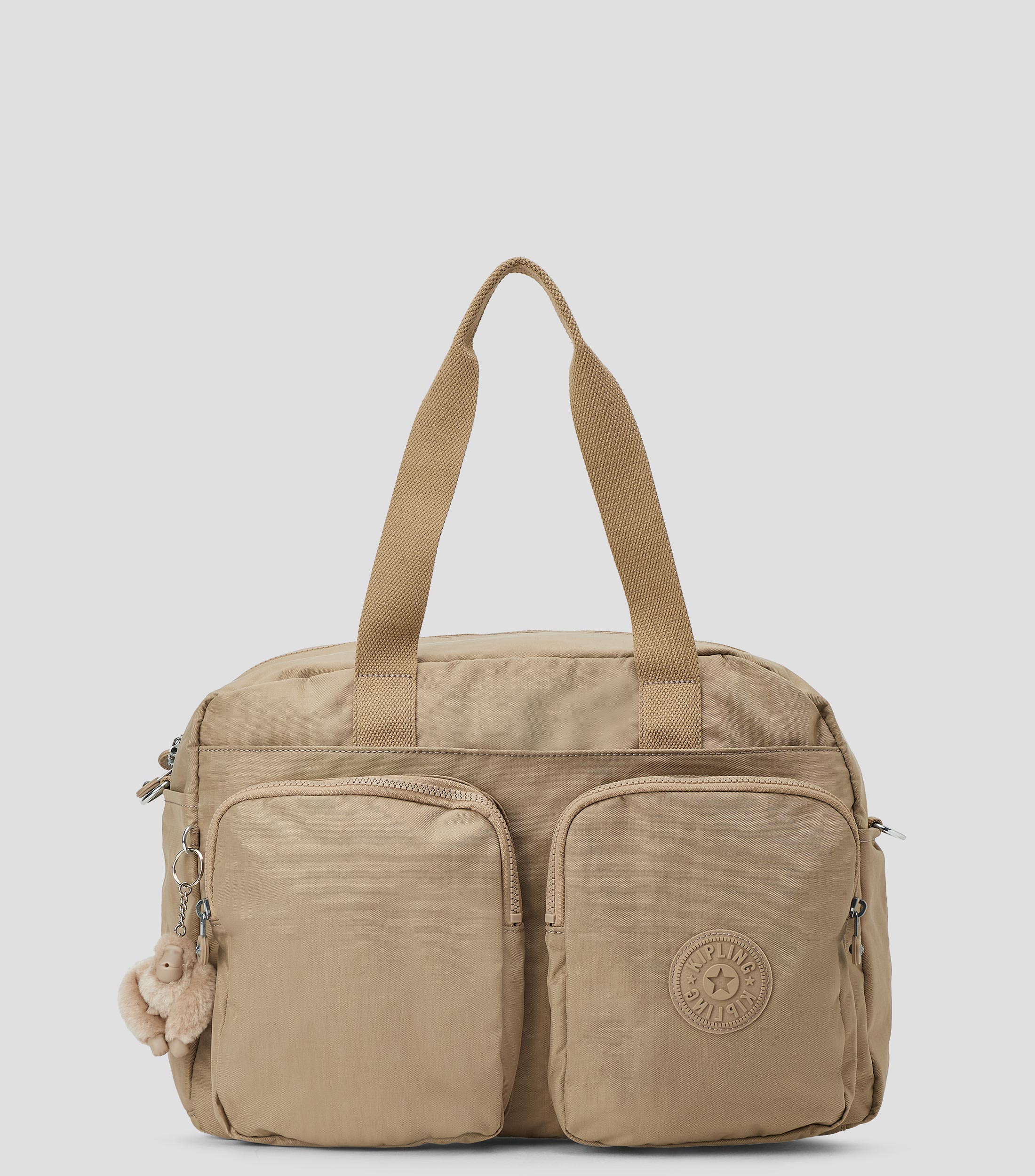 Duffle bag taupe Defea XL Soft lisa Unisex