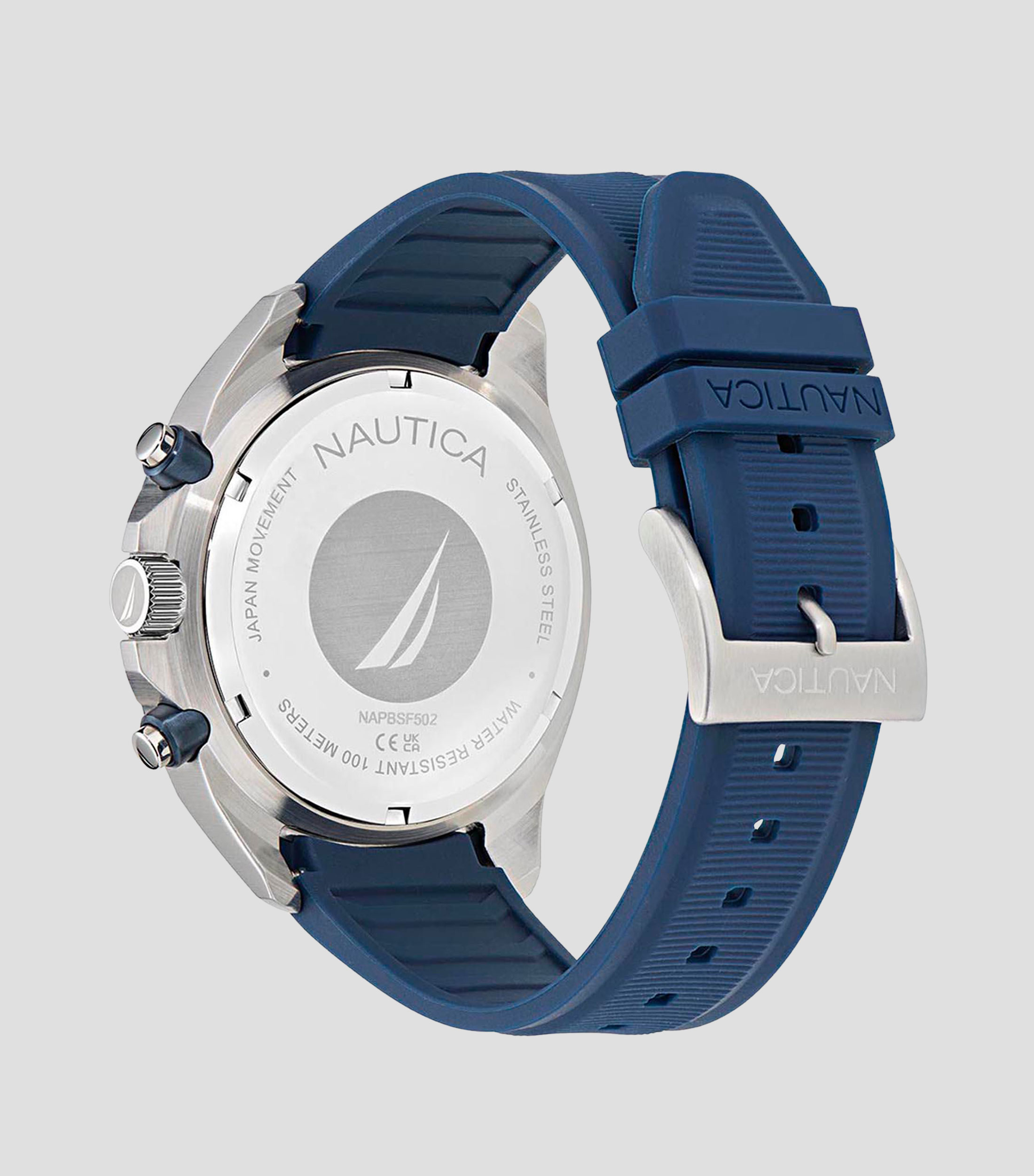 Reloj para hombre Blue Sail casual, Azul, Acero