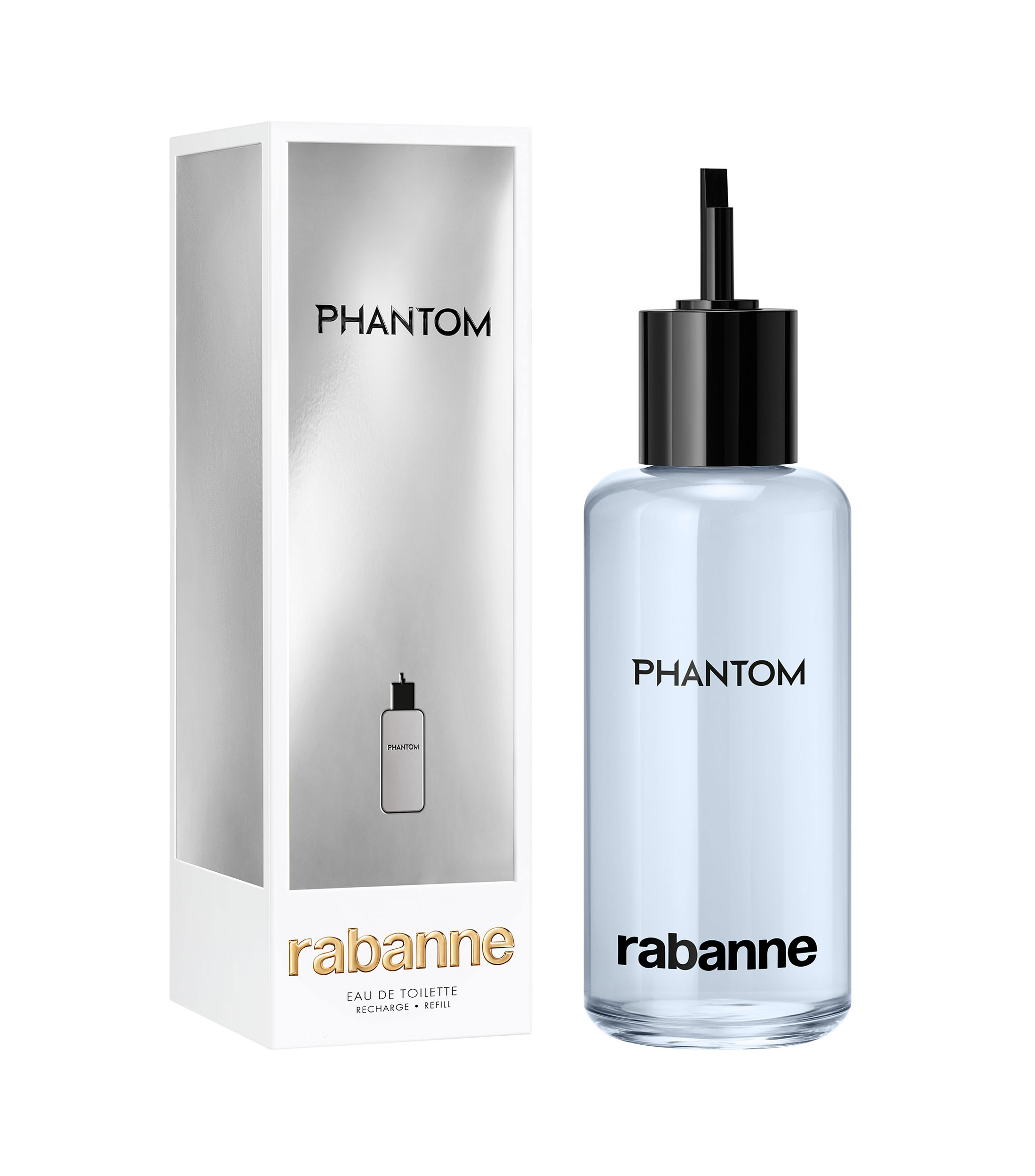 Paco Rabanne Perfume Refill Phantom, Eau de Toilette, 200 ml Hombre