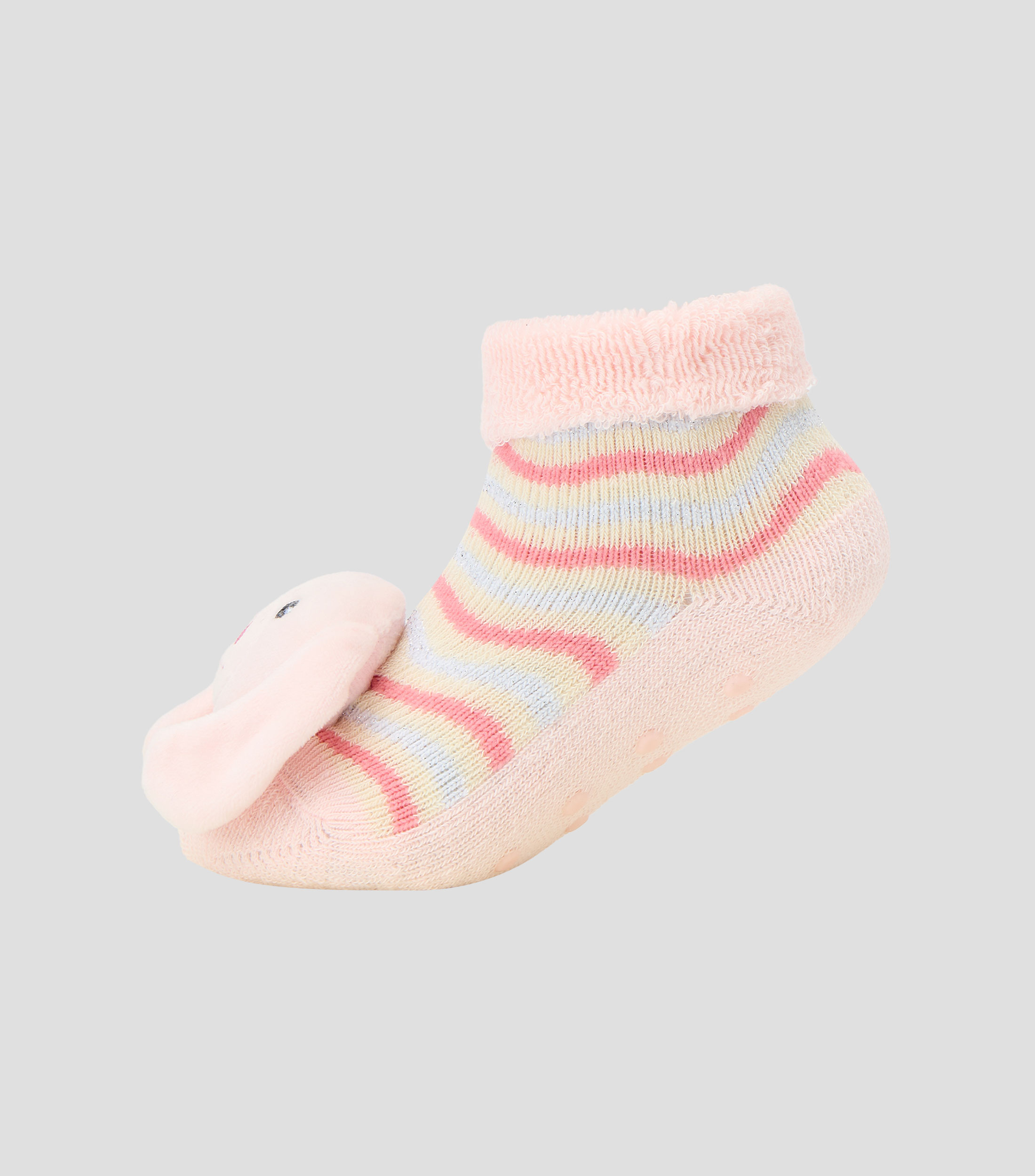 Calcetines con antiderrapante estampado Bebé