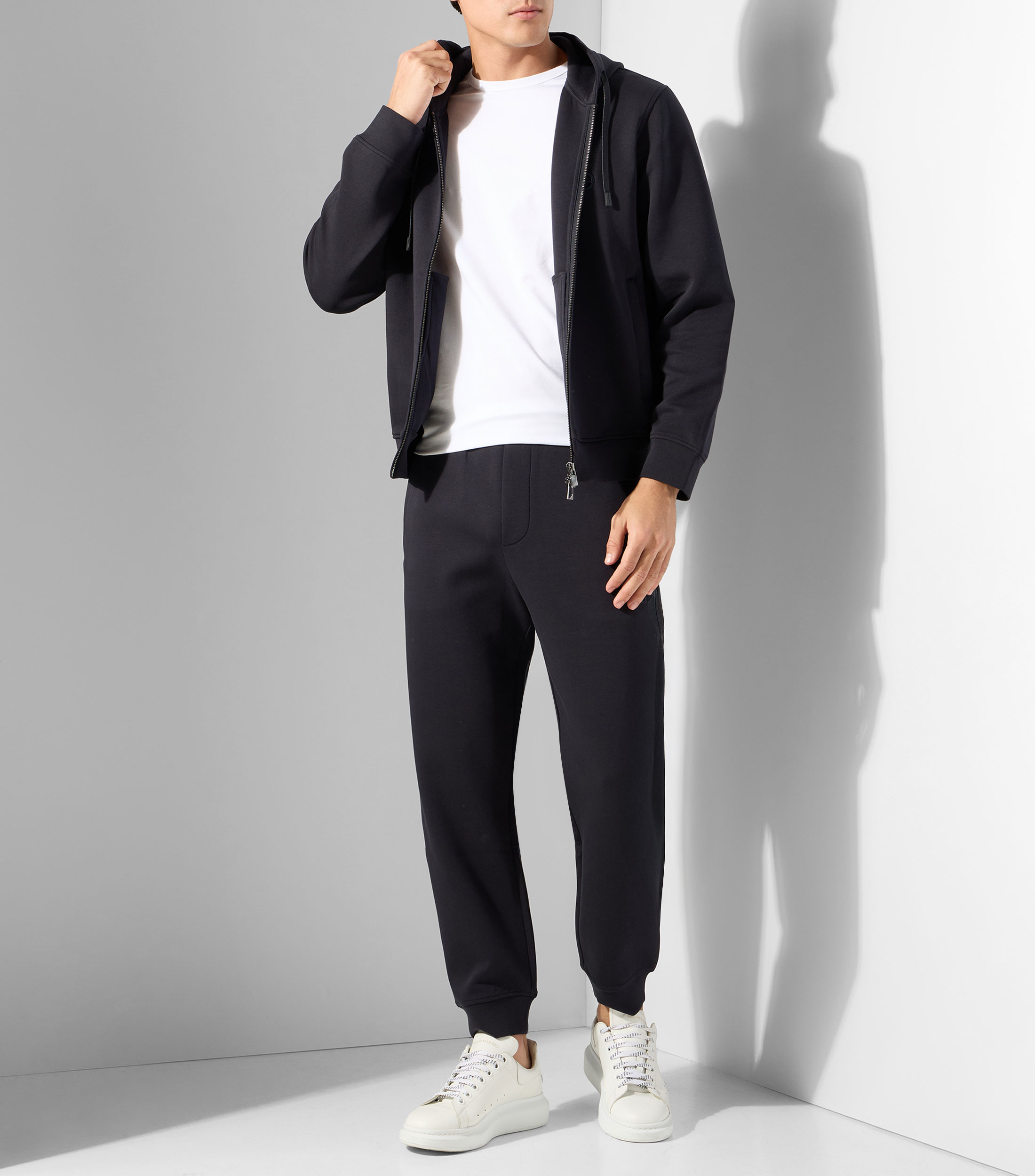 Sudadera con cierre y capucha Hombre