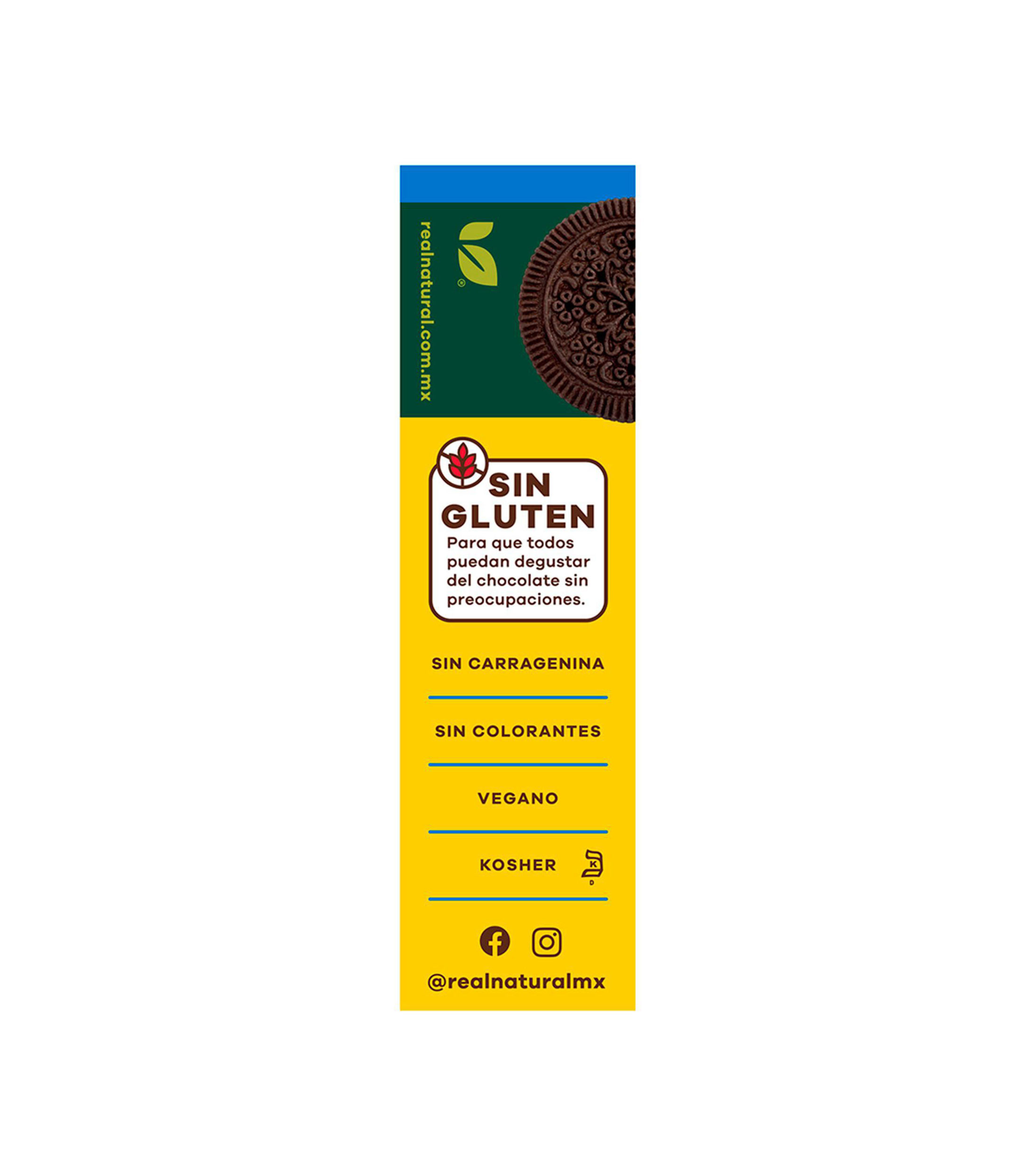 Galletas de Chocolate con Relleno Cremoso, 250 g