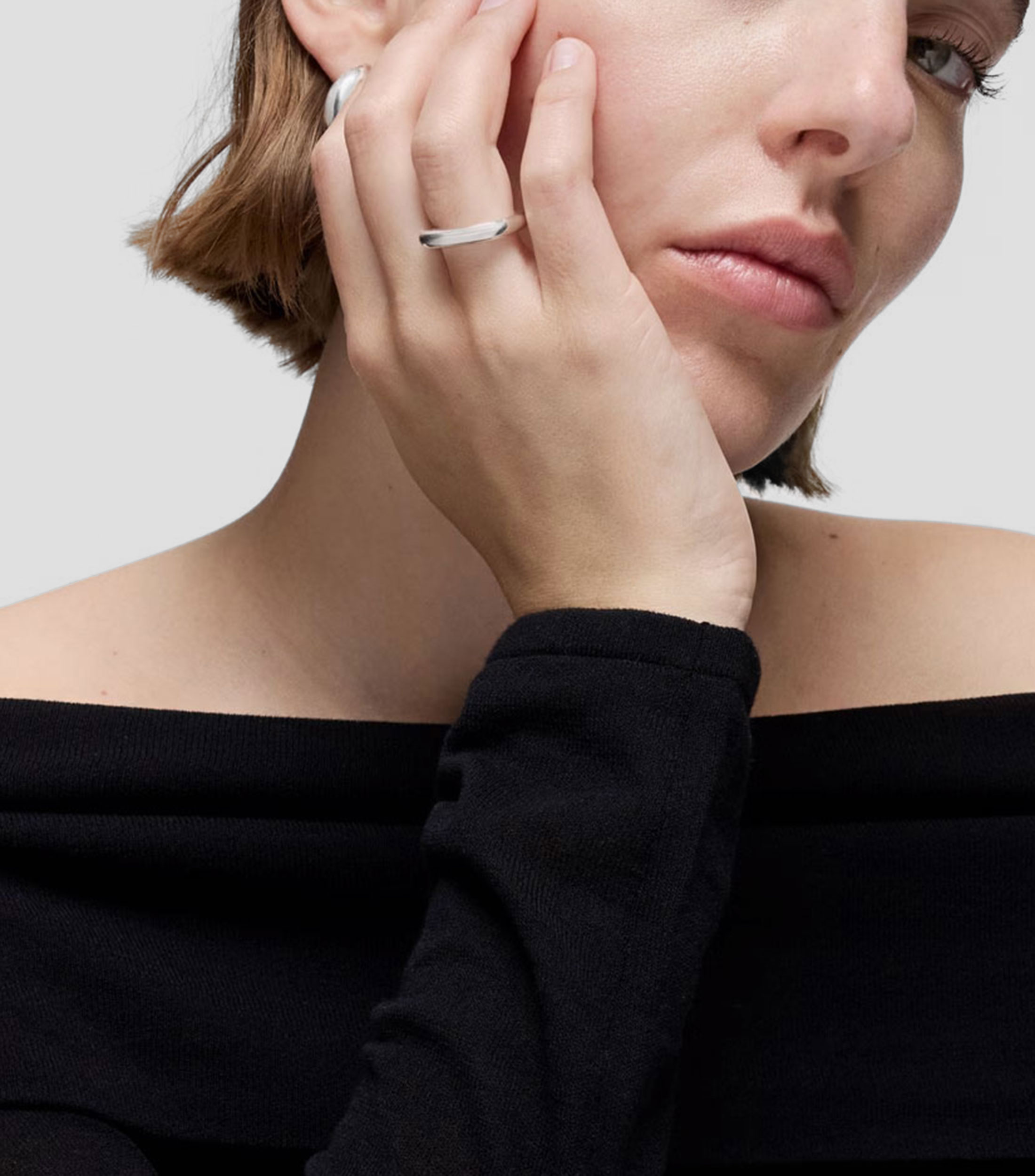 Anillo en Plata .925 Line Mujer