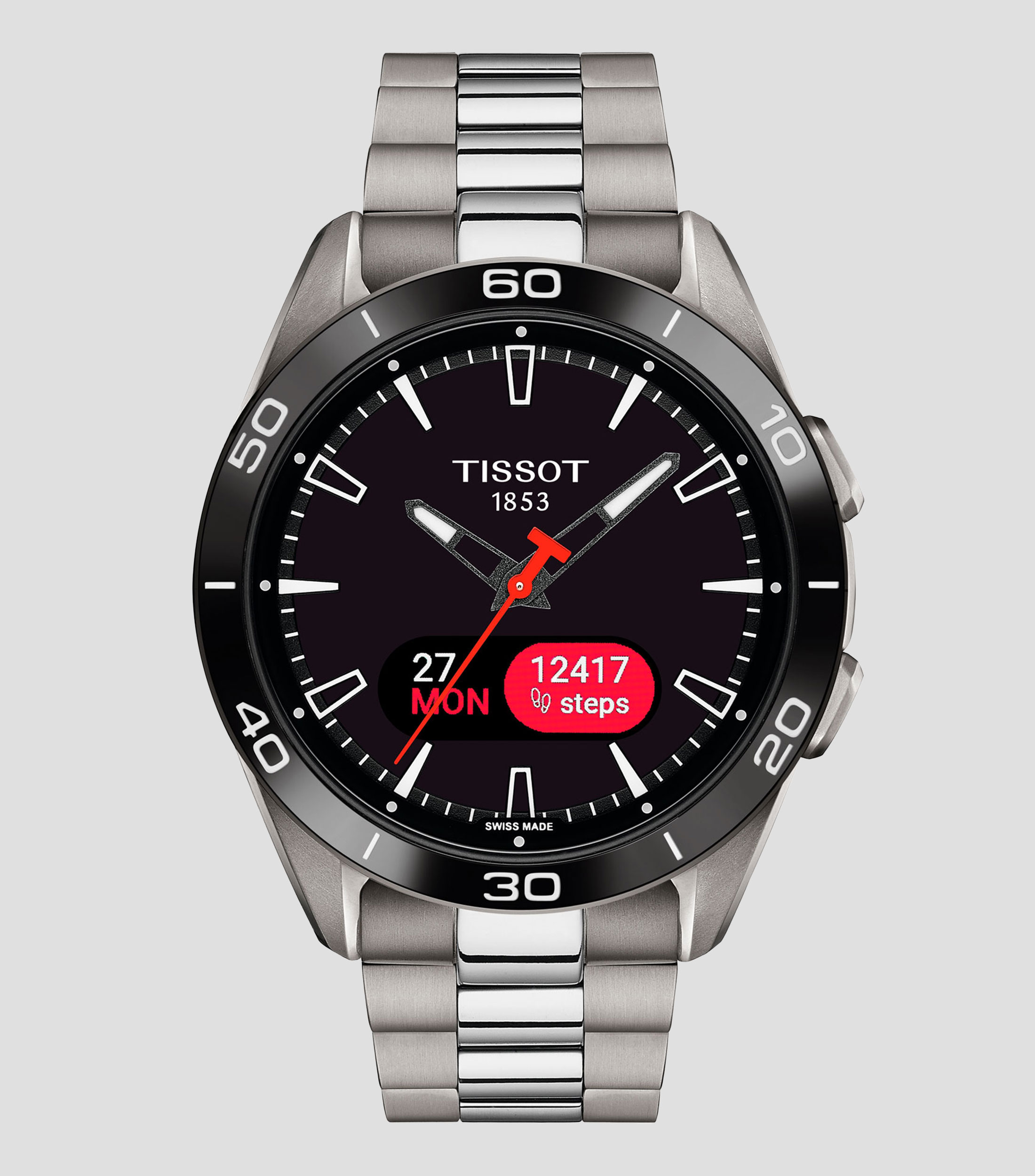 Reloj para Hombre Deportivo Plateado
