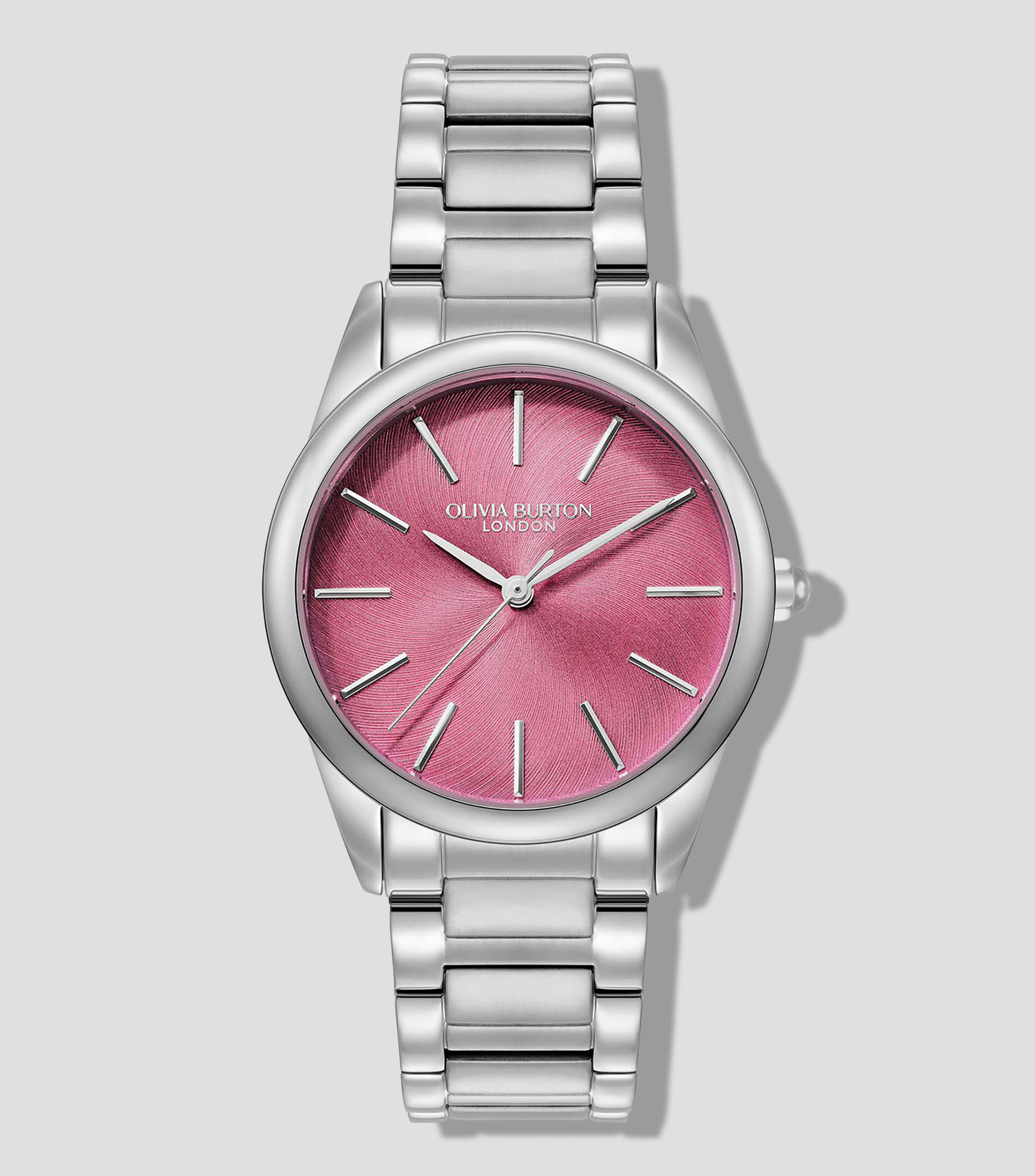 Reloj para Mujer Intensity Casual Rosa, Plateado