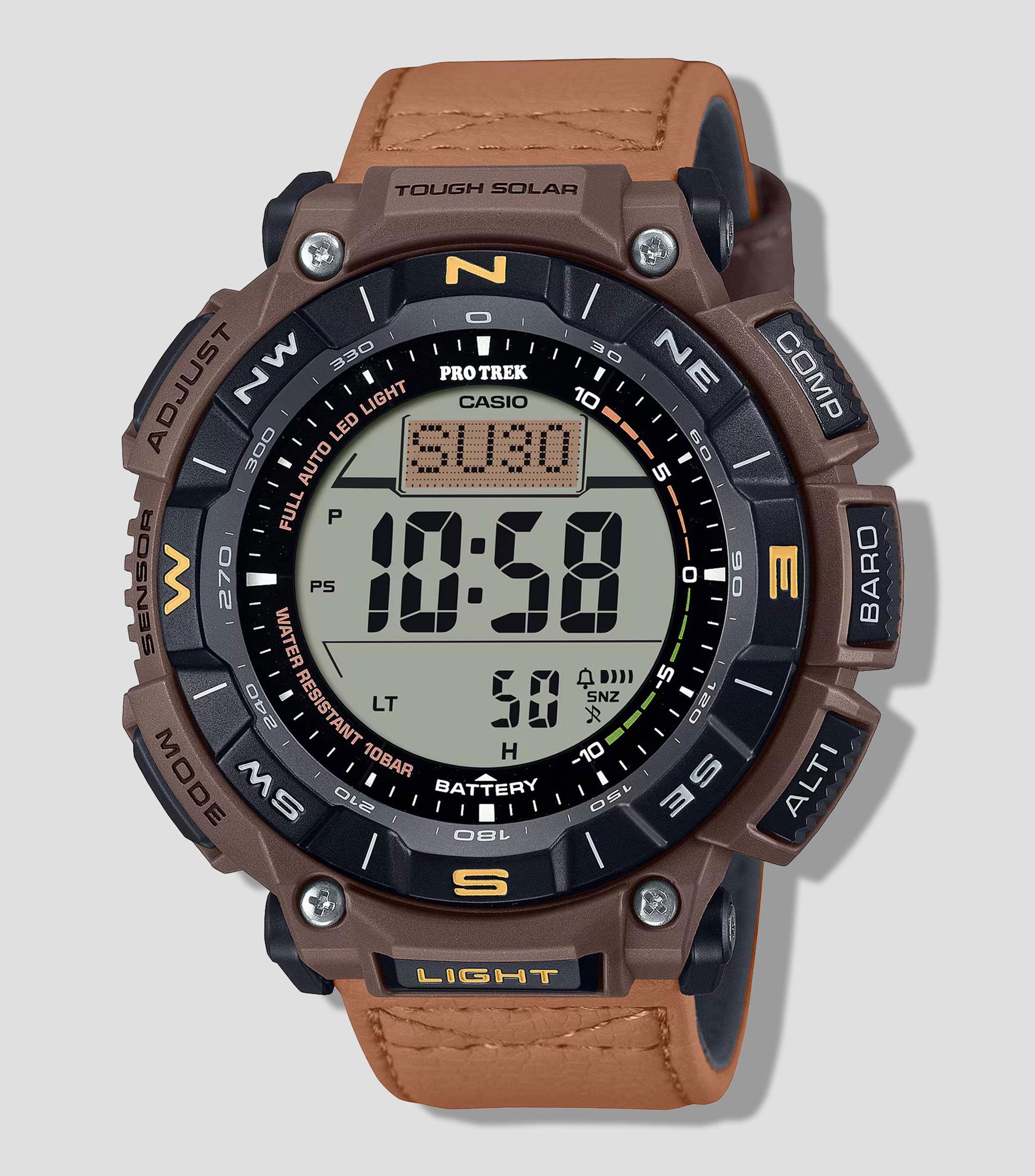 Reloj para Hombre Pro Trek deportivo café, negro