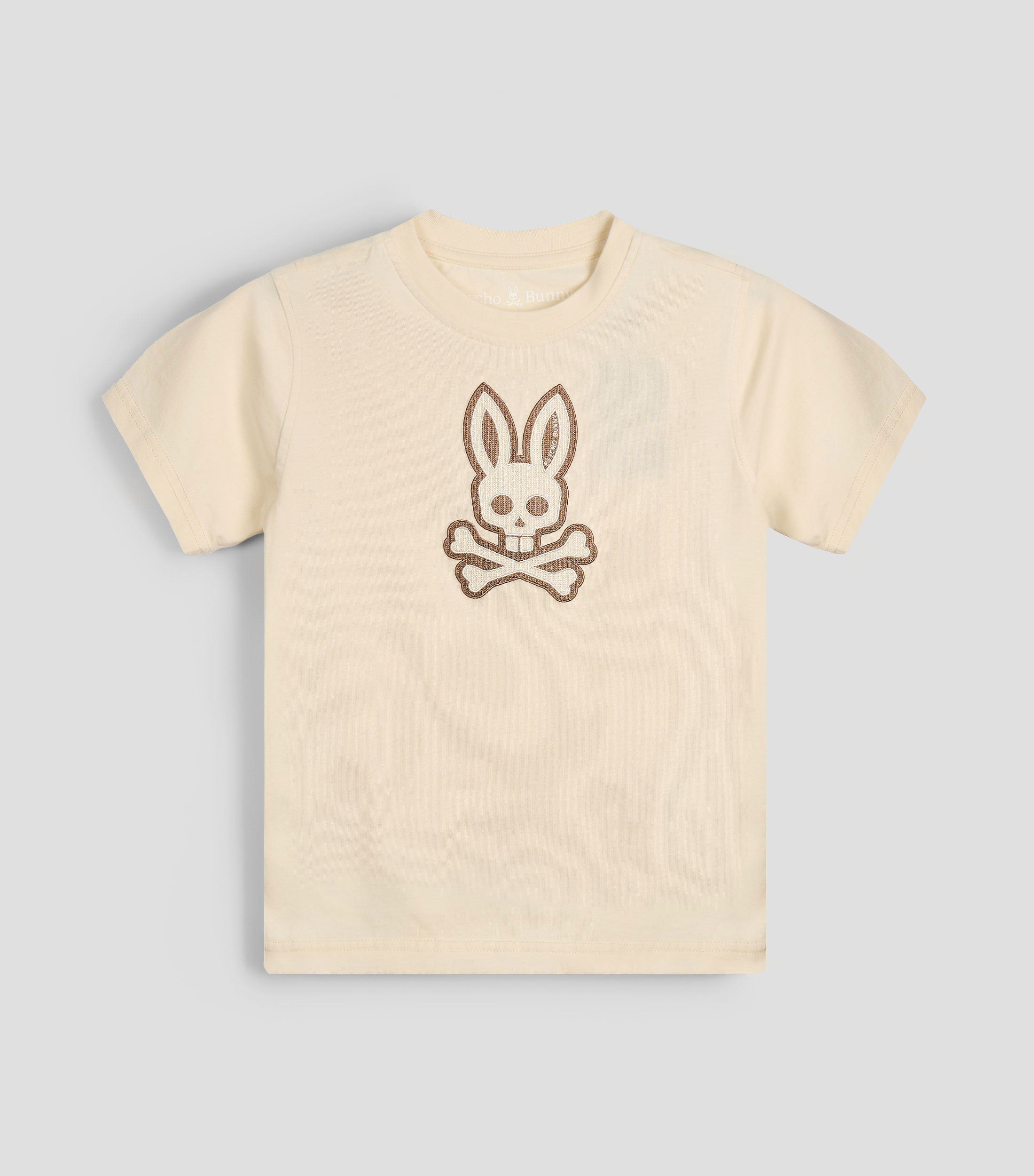Playera cuello redondo manga corta estampada Niño
