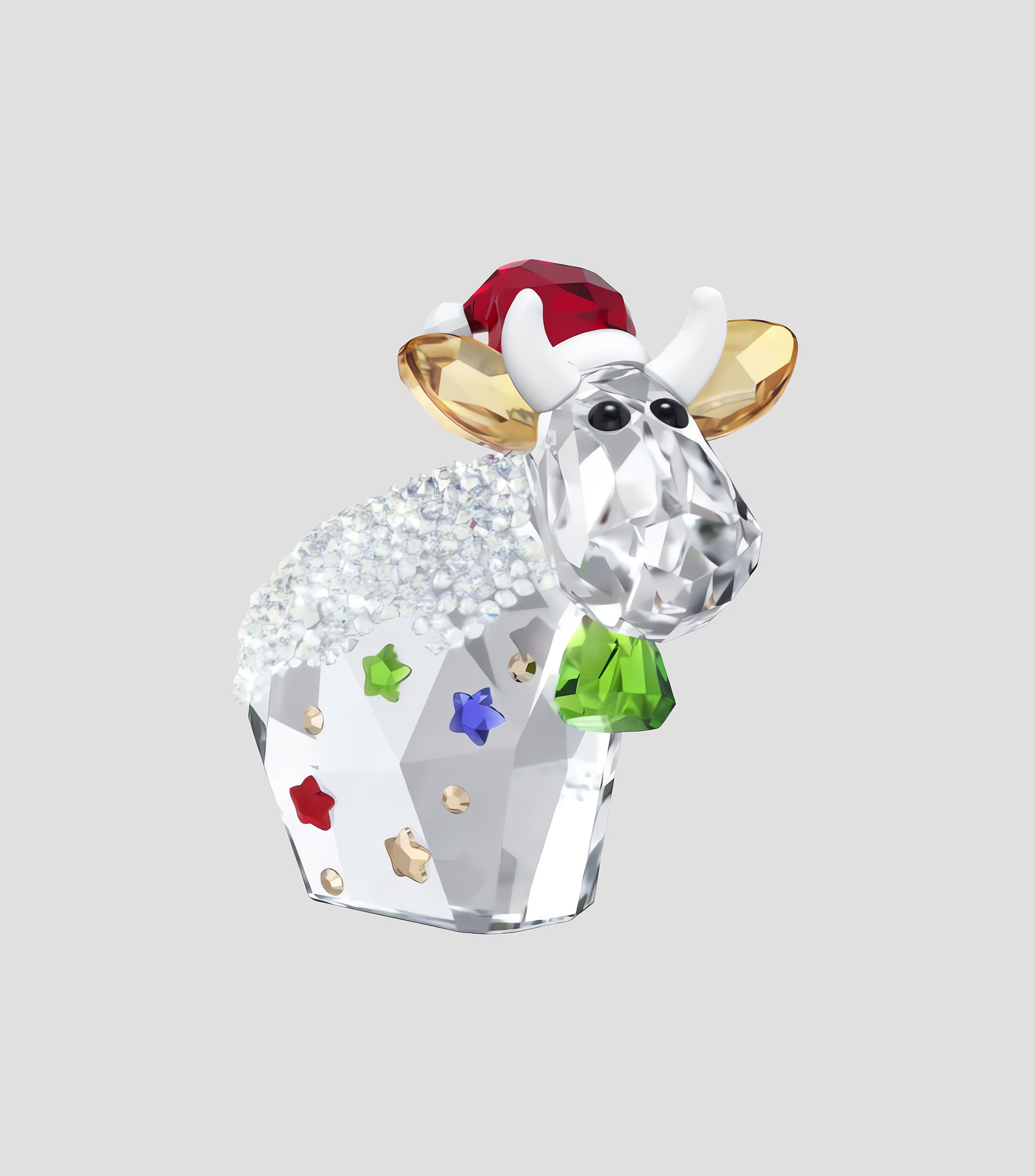 Ornamento navideño Mo en cristal