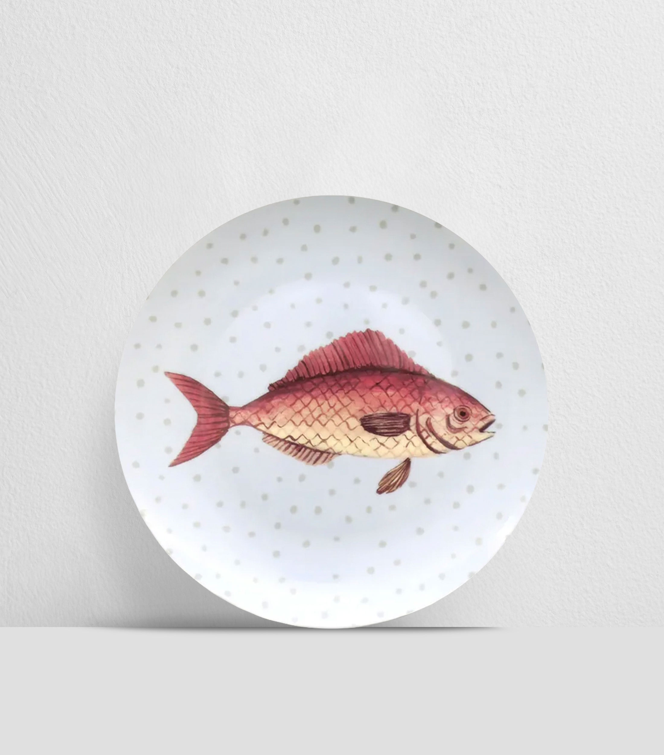 Set 4 Platos para ensalada Pescado
