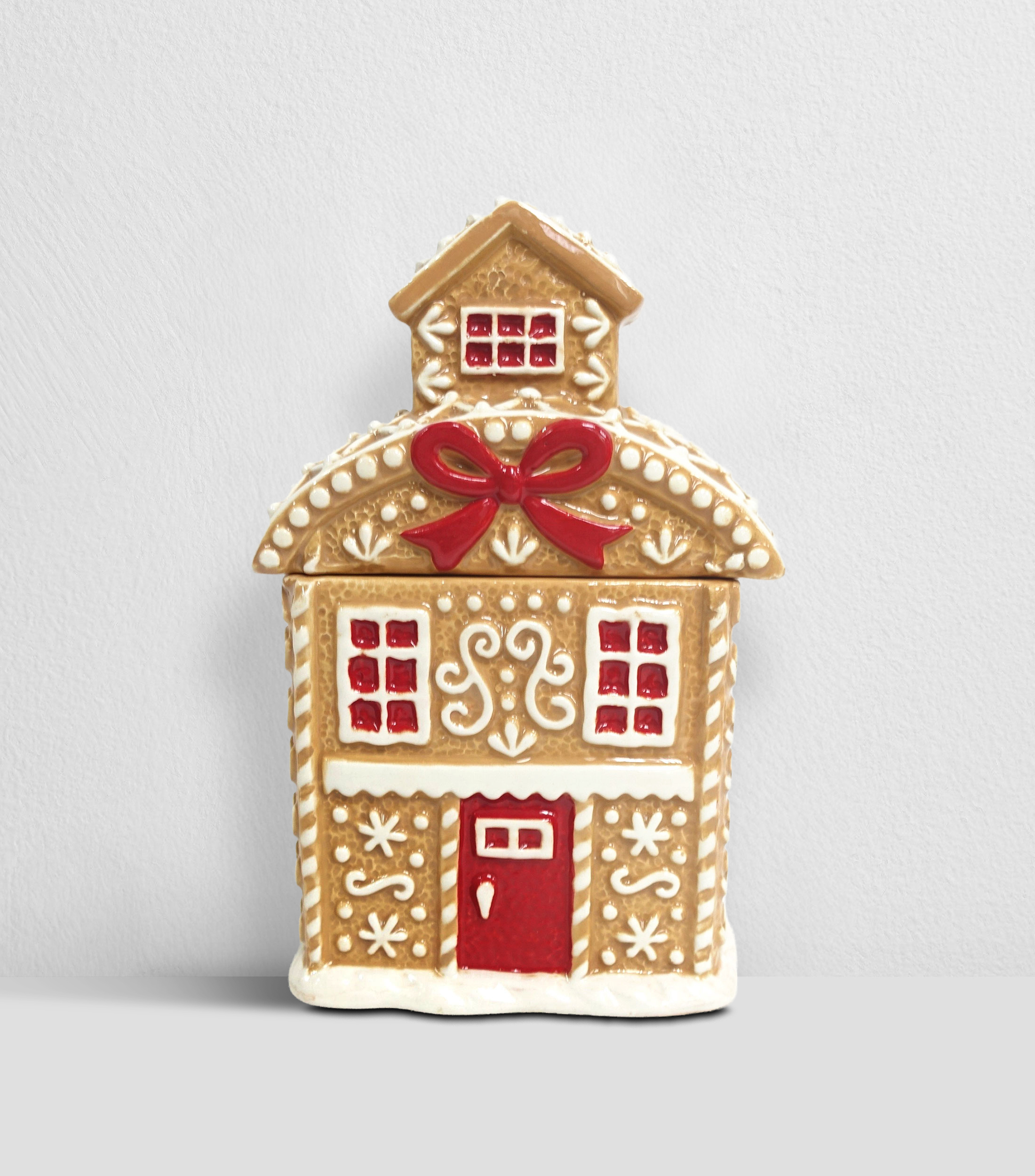 Galletero navideño casa de jengibre