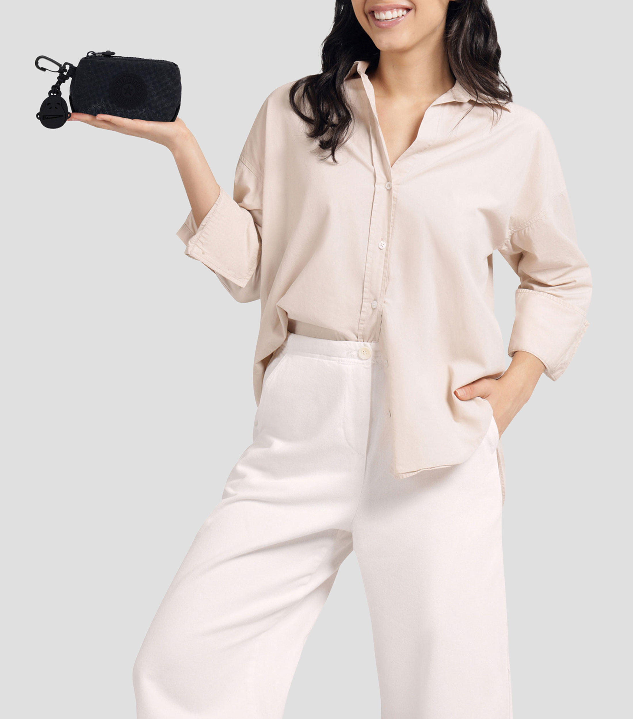 Bolsa Shoulder mini Eleni texturizada Mujer