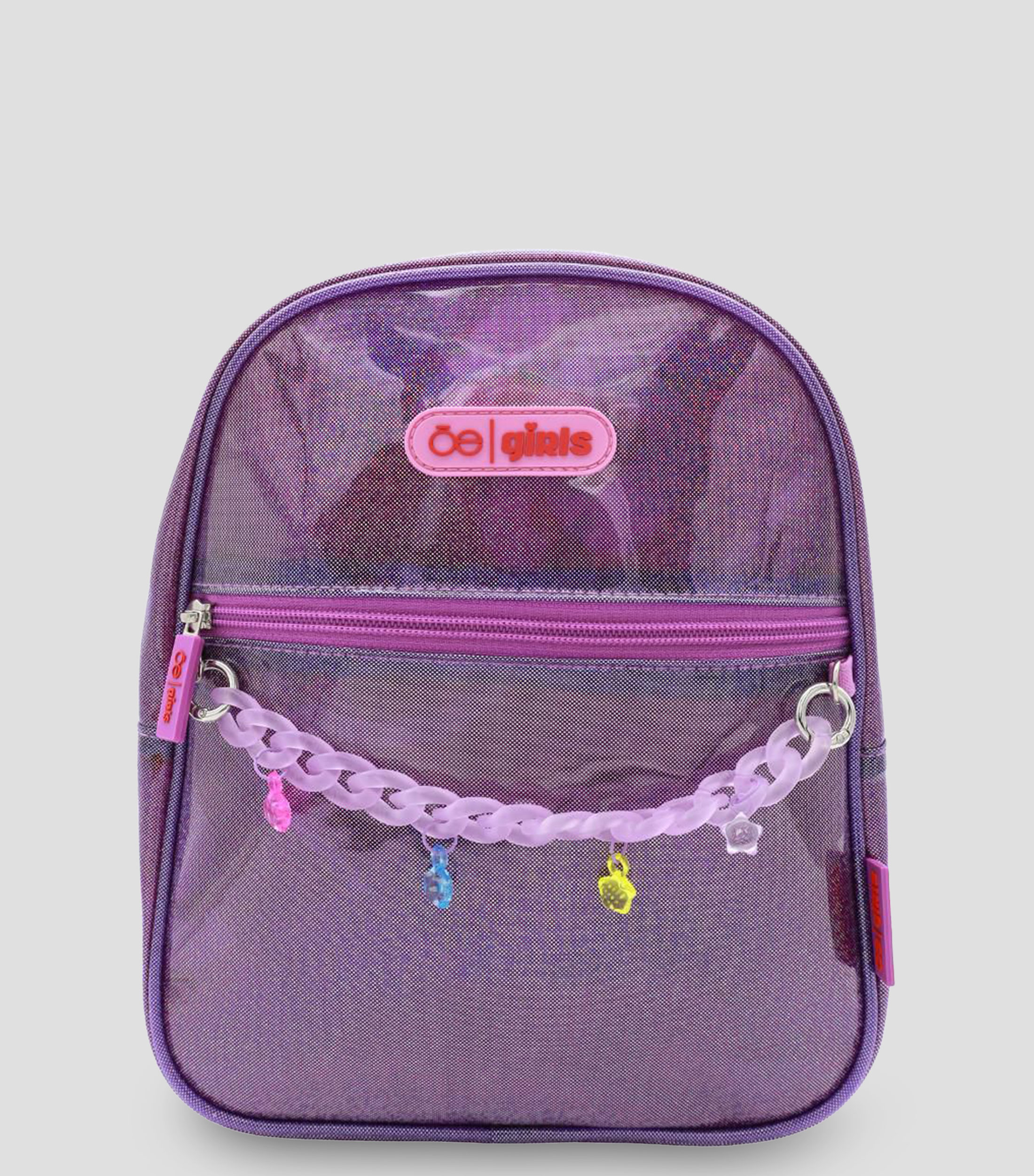 Bolsa Backpack Lila estampada Niña